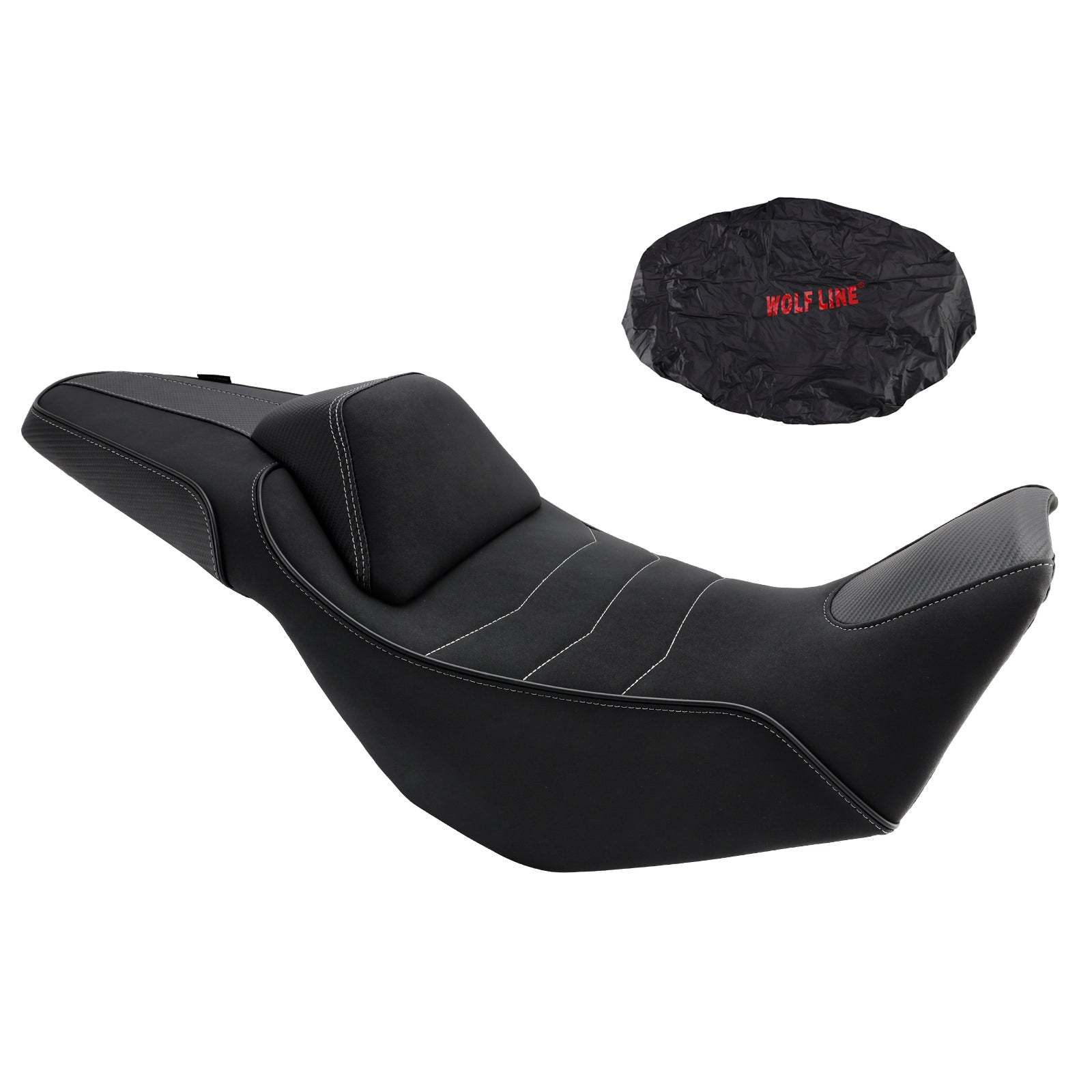 Honda Nx400 Nx500 24-25 Replace Front Rear Driver Passenger Seat +15Mm Red