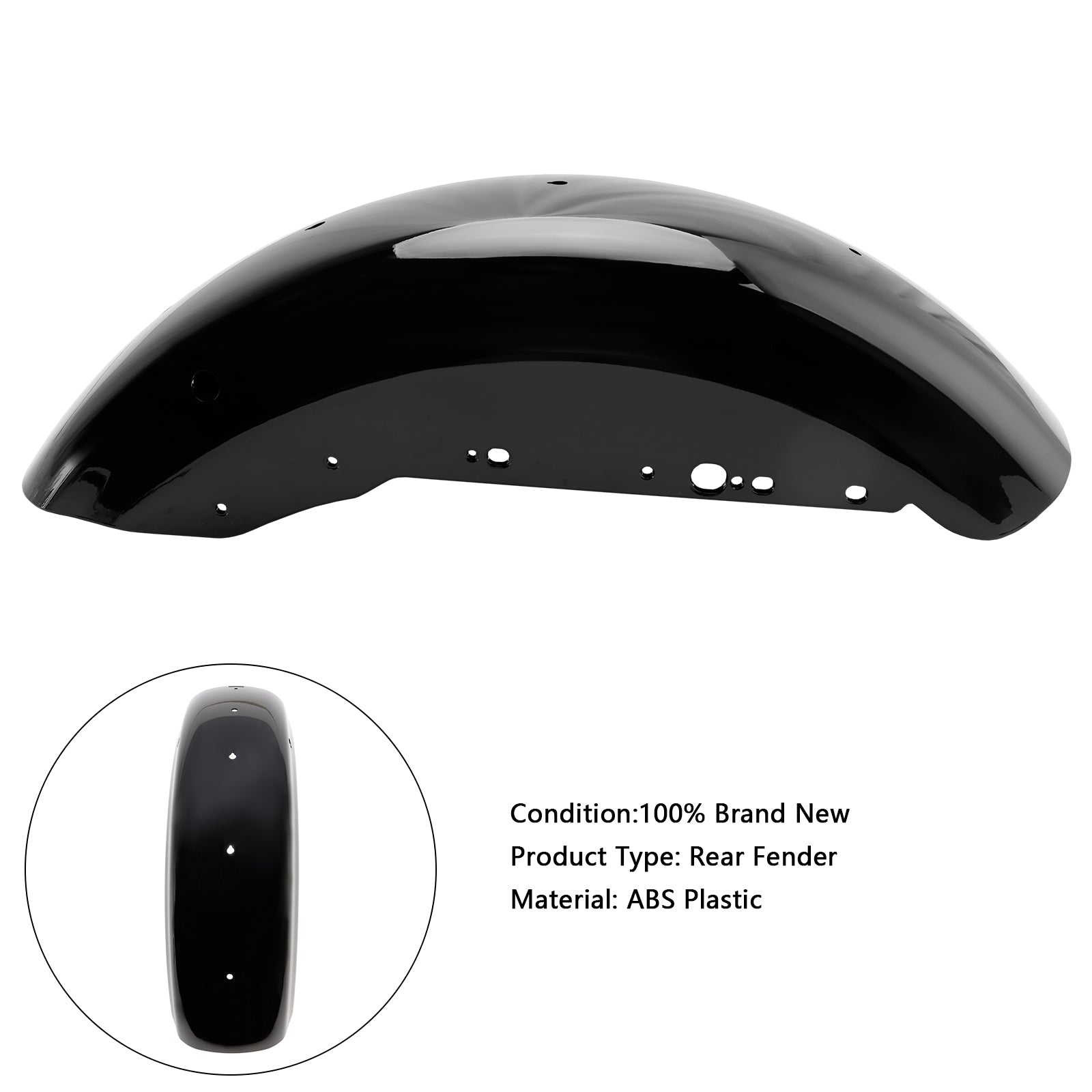 2004-UP Sportster 883 1200  Rear Fender Mudguard Fairing