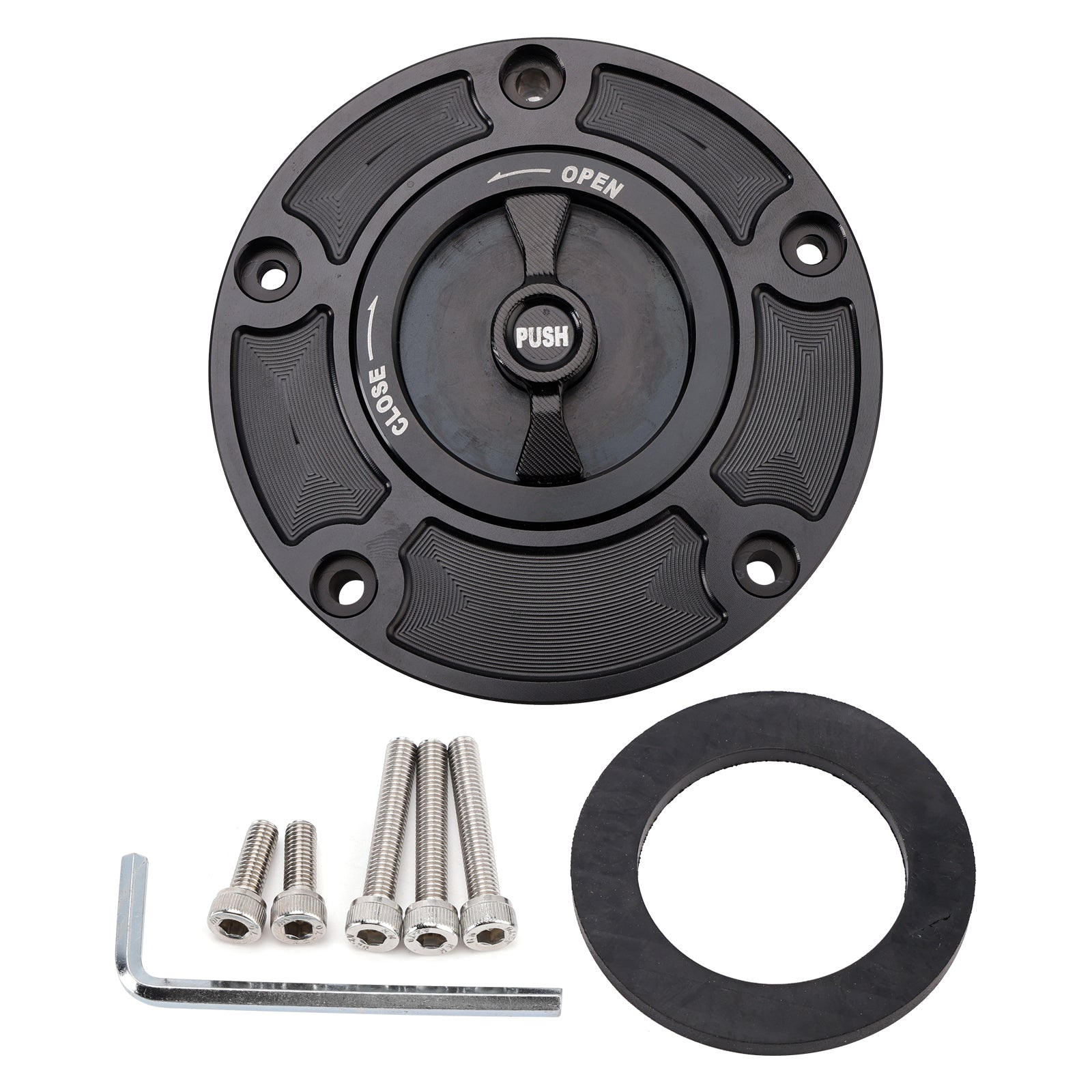 QJMOTOR QJ600GS QJ 600GS QJ 800GS Quick Release Billet Fuel Gas Cap 102mm