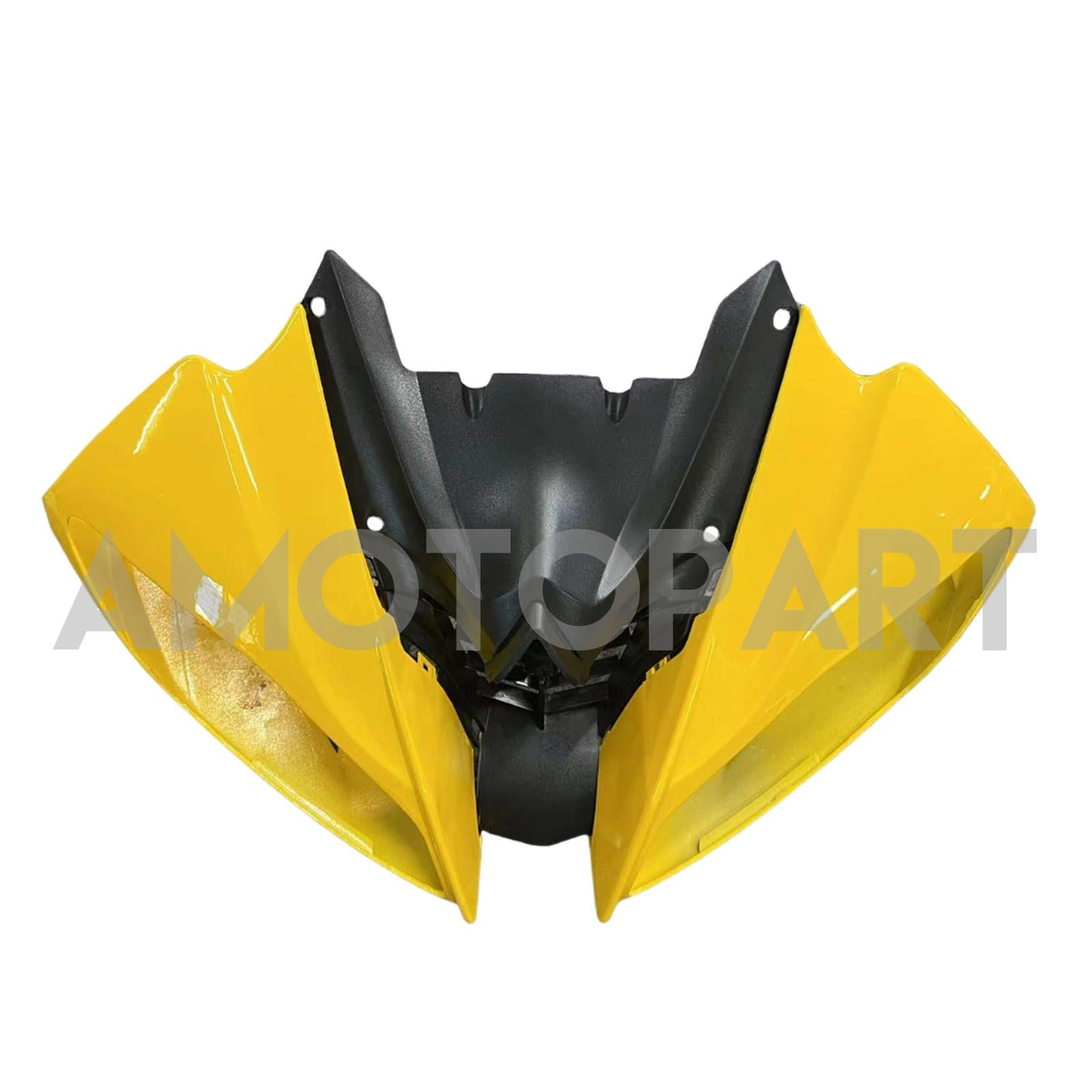 Amotopart 2008-2016 Yamaha YZF 600 R6 Yellow Black Fairing Kit