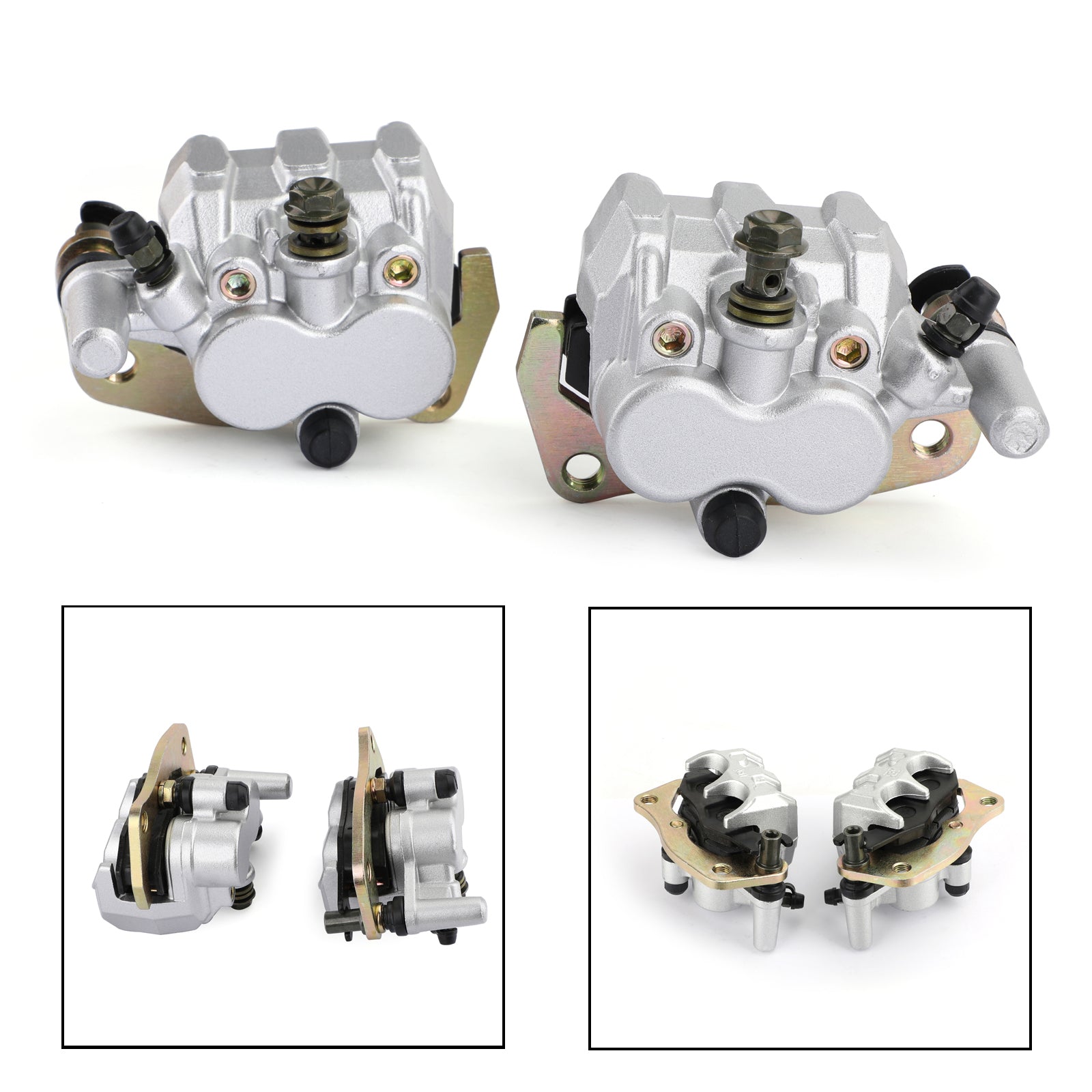 Yamaha YXR45F YXR660FA Hunter YXR660 YXR700 L&R Front Brake Caliper Set