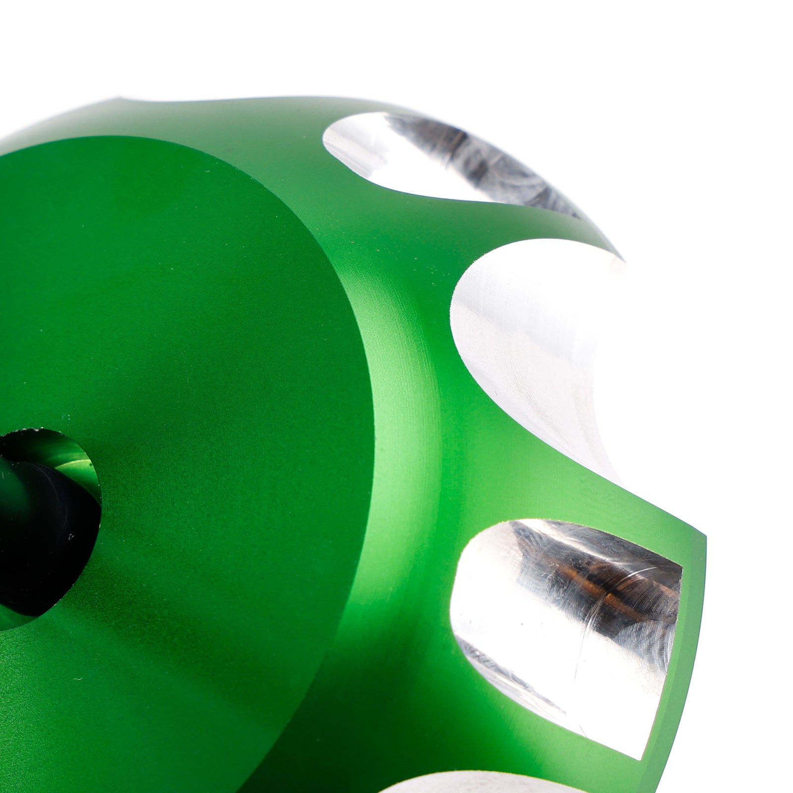 2000-2013 Kawasaki KX65 KX85 KX100 KX125 Aluminum Fuel Tank Cap w/Vent Green