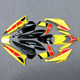 Amotopart 2008-2012 T-Max XP500 Yamaha Yellow&Red Fairing Kit