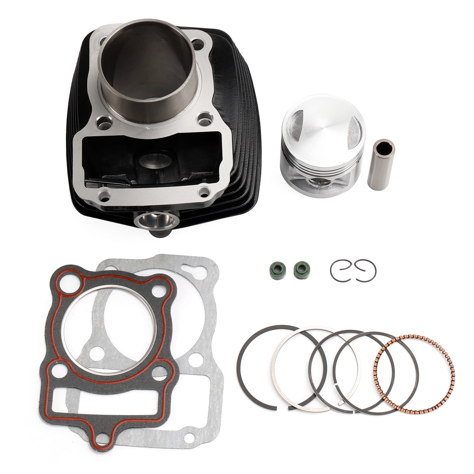 Kit de juntas de pistón de cilindro de 125cc, compatible con Italika DT125 Delivery FT125 Forza 125