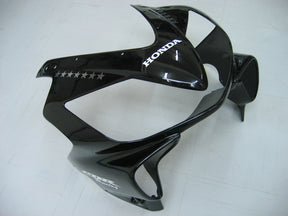 Amotopart 2004-2007 Honda CBR600 F4i Black with Logo Fairing Kit