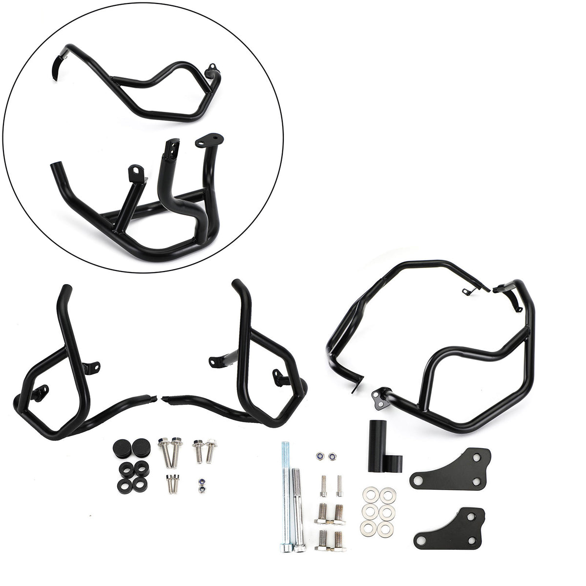 20+ TR Tiger 900 All Model Upper+Lower Crash Bars Engine Guards