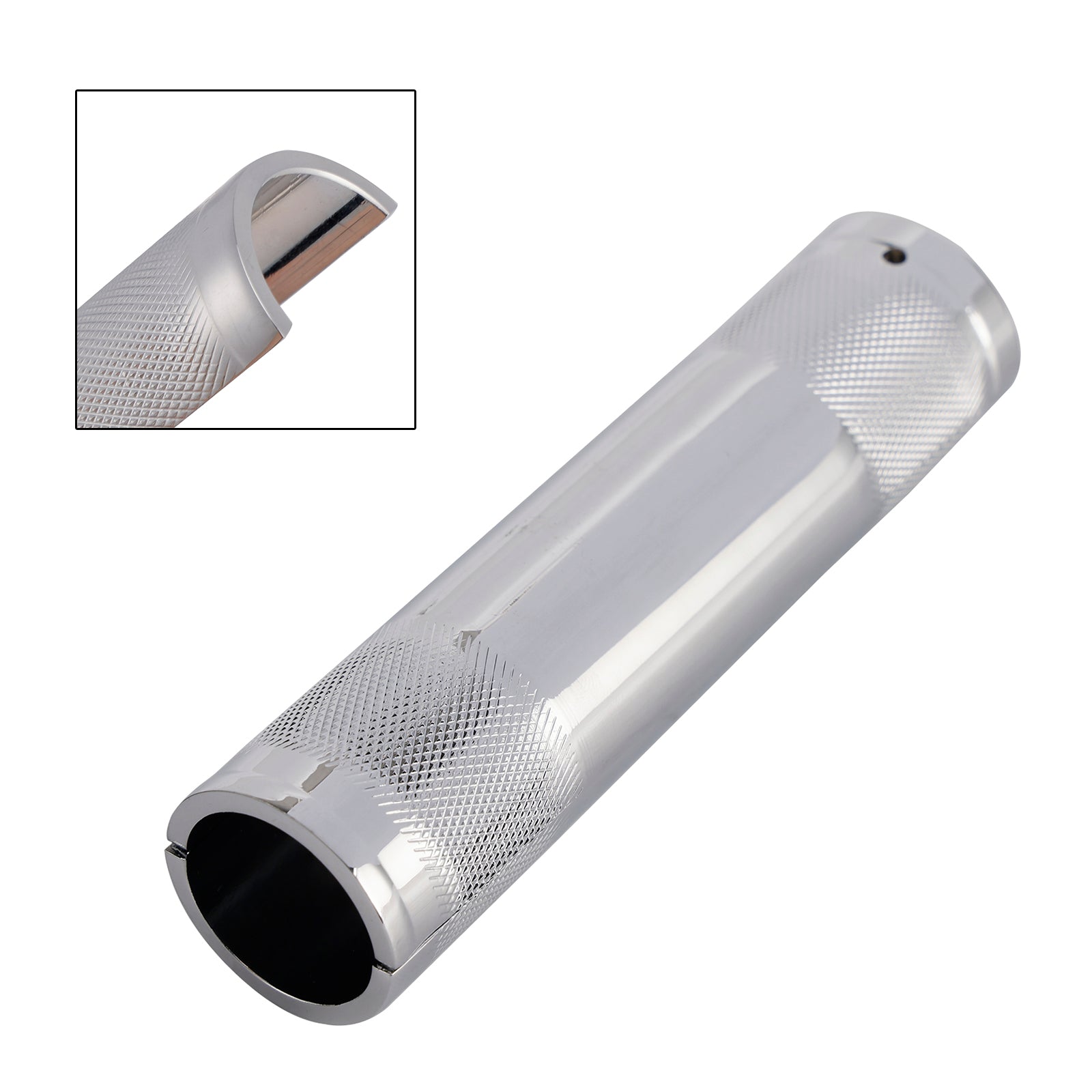 Dyna Road Glide Road Kingw 1-1.25" Diameter Rising Handlebar Adapter Chrome