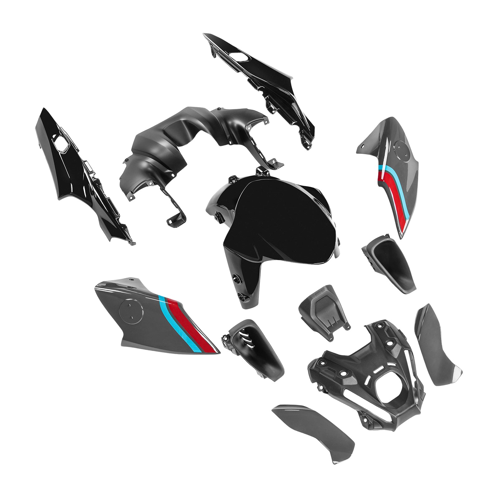 Amotopart 2021-2023 Yamaha MT 09 Fairing Kit