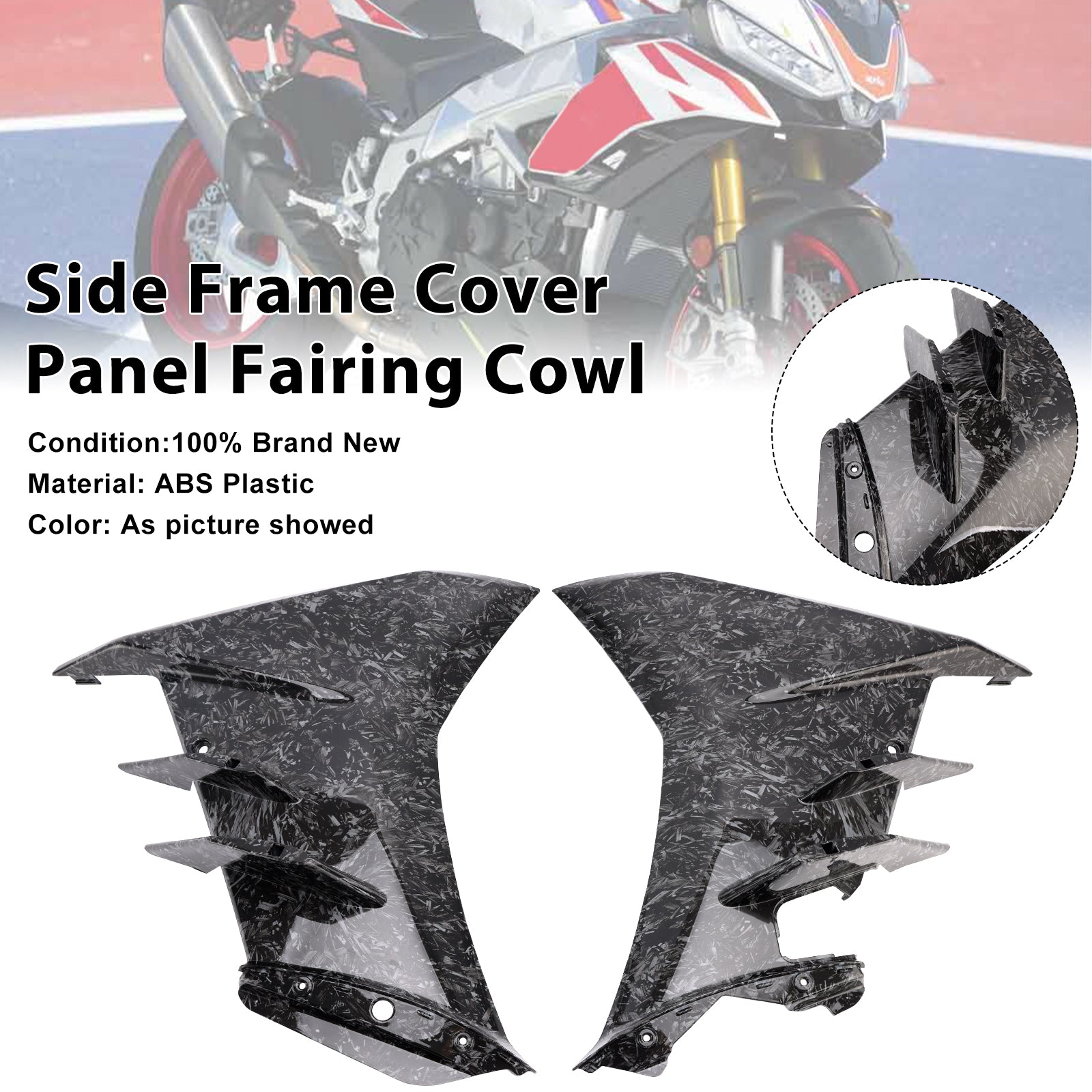 2021-2024 Aprilia RSV4 Side Frame Cover Panel Fairing Cowl