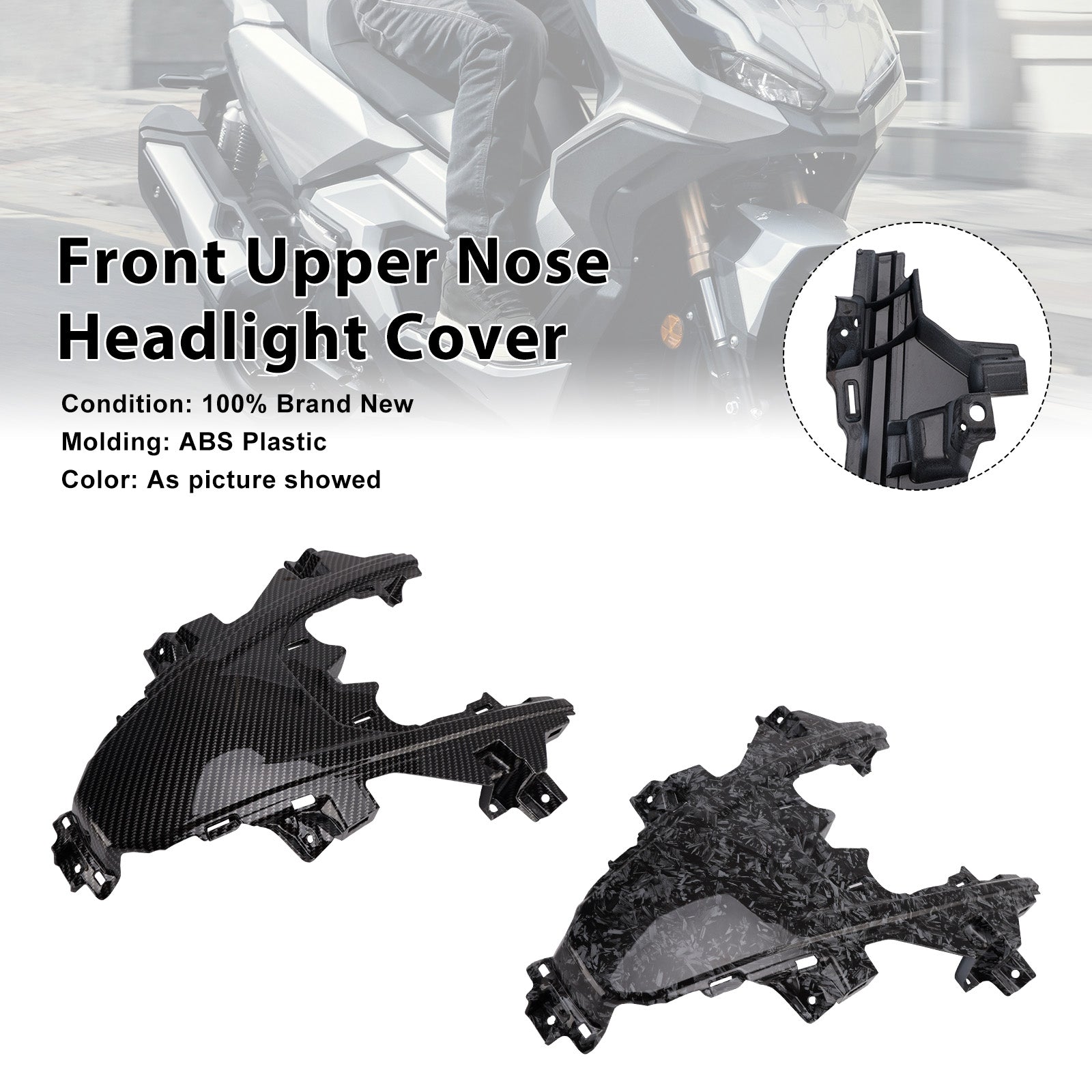 2022-2025  Honda ADV350 Front Nose Headlight Panel Cover Fairing