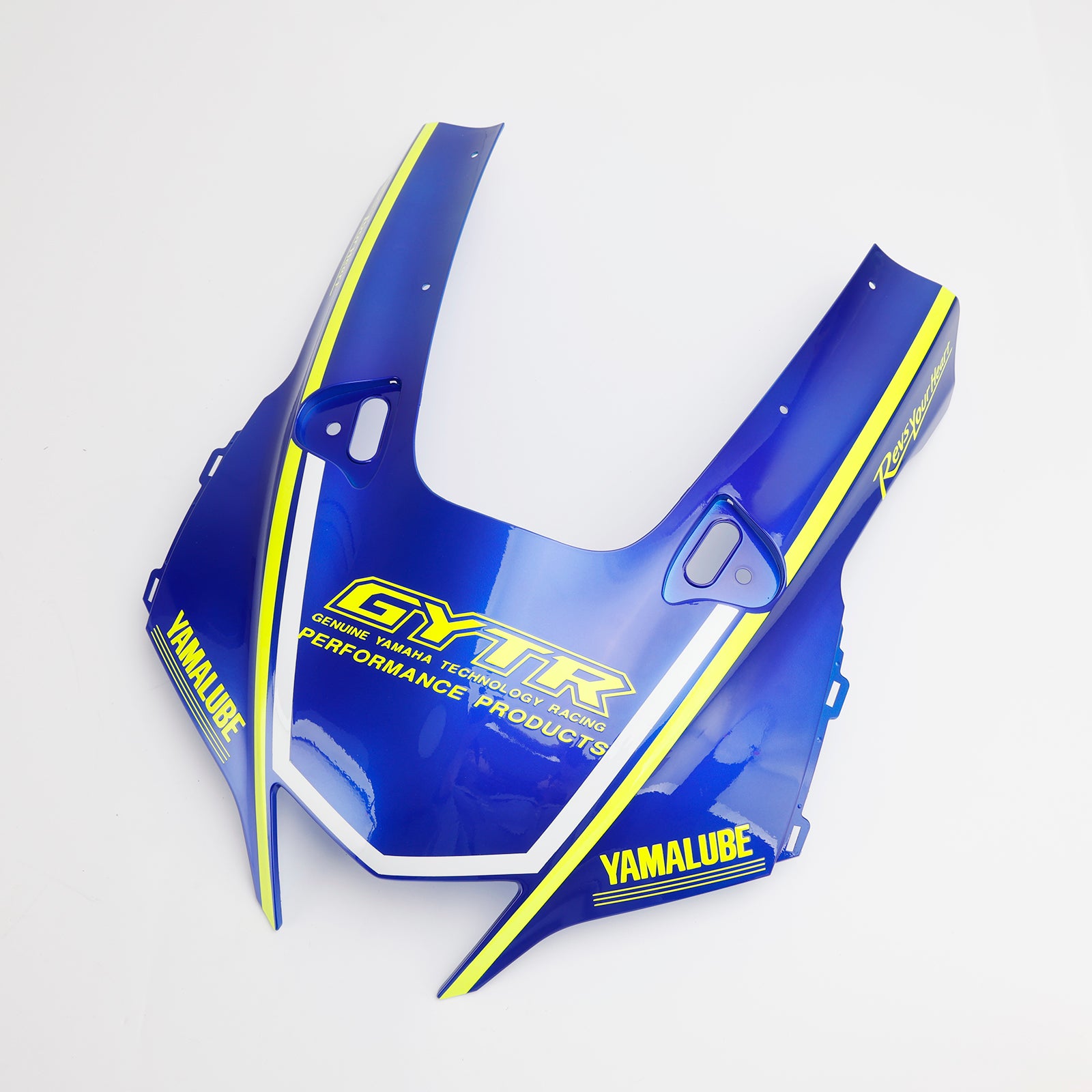 Amotopart 2020-2024 Yamaha YZF R1 Kit de carenado azul y amarillo