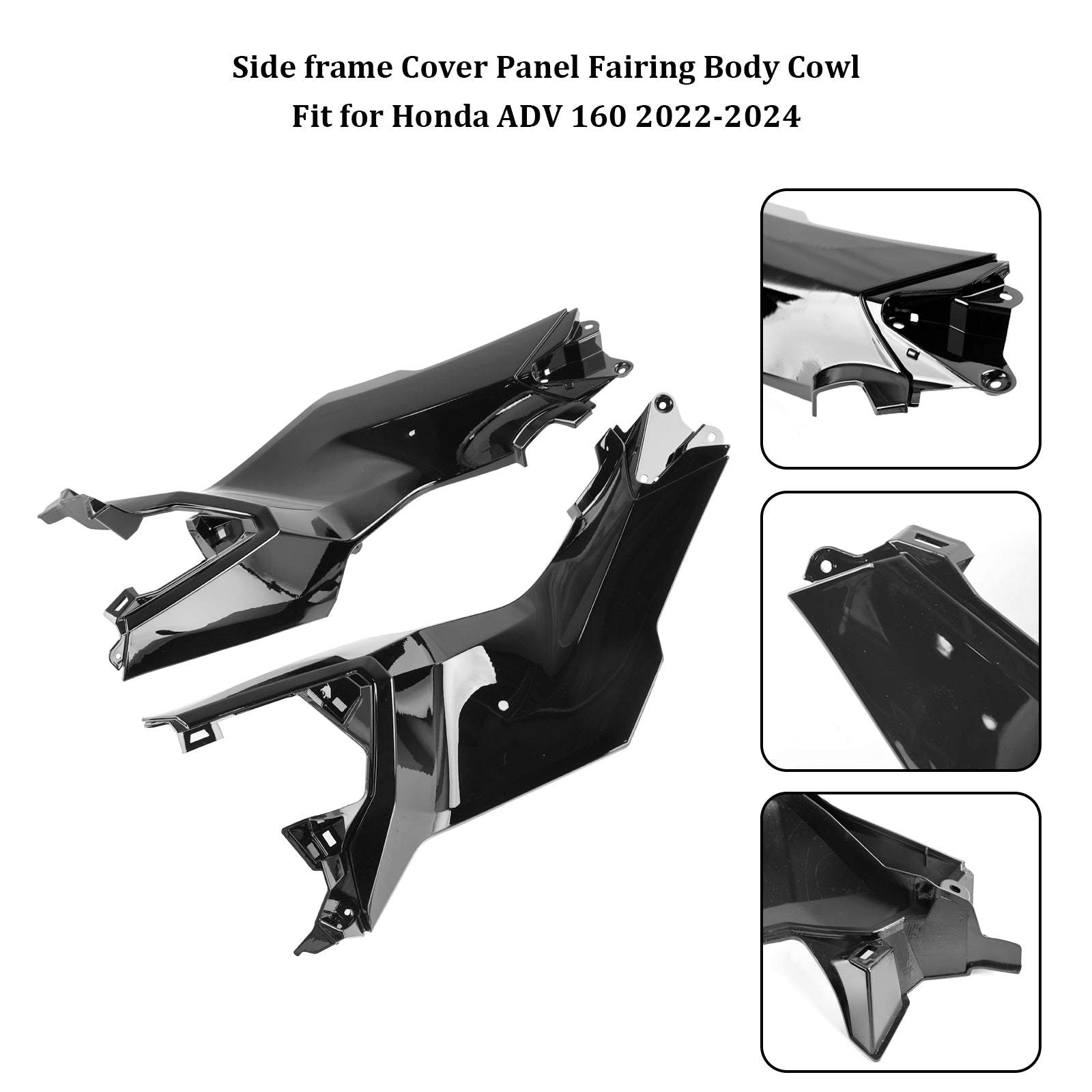 23-24 Honda ADV 160 Side Frame Cover Panel Fairing Body Cowl