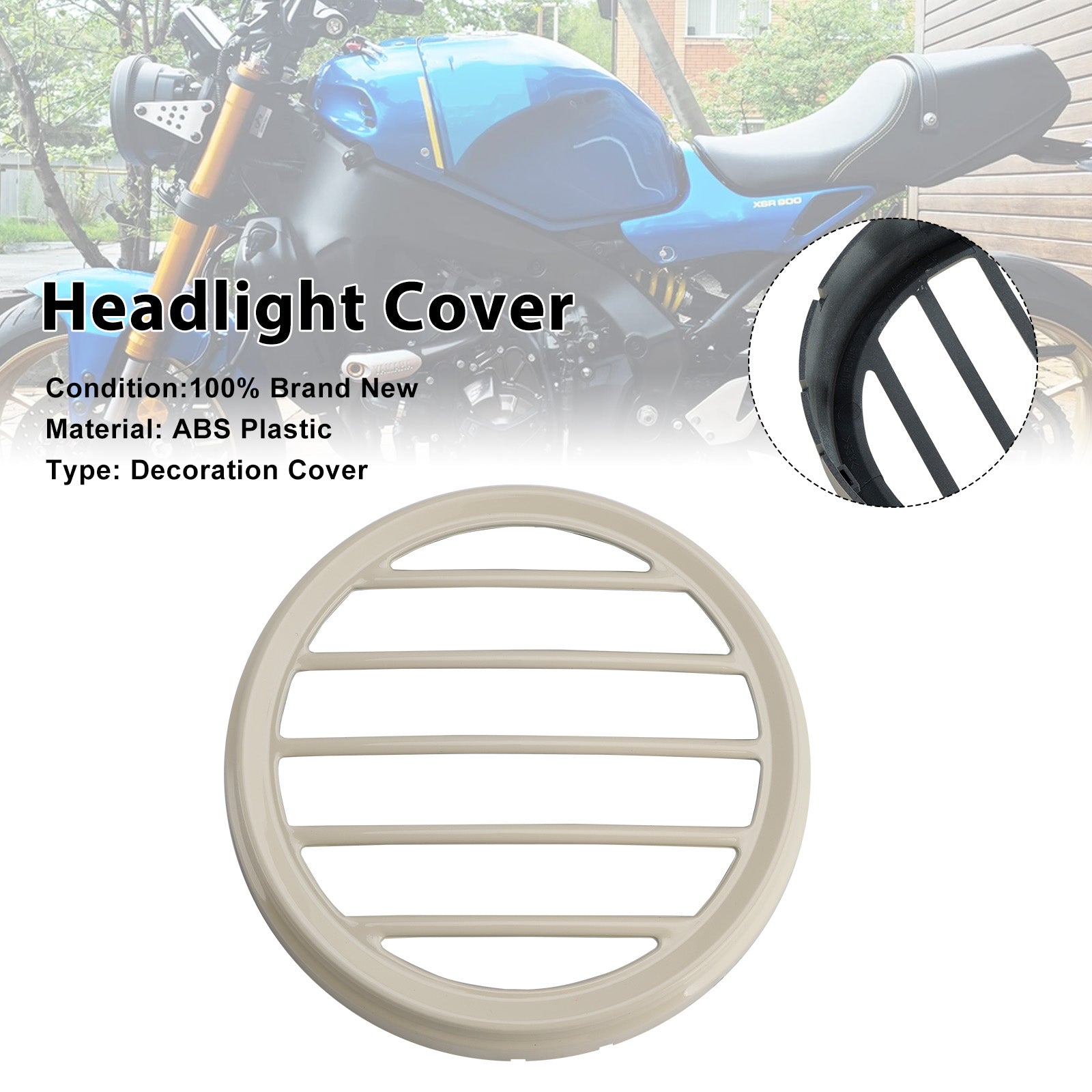 2022-2025 Yamaha XSR900 Front Nose Headlight Cover Fairing