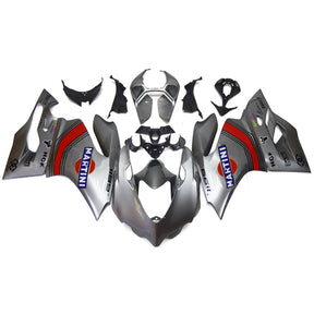 Amotopart 2012-2015 Ducati 1199 899 Grey&Red Fairing Kit