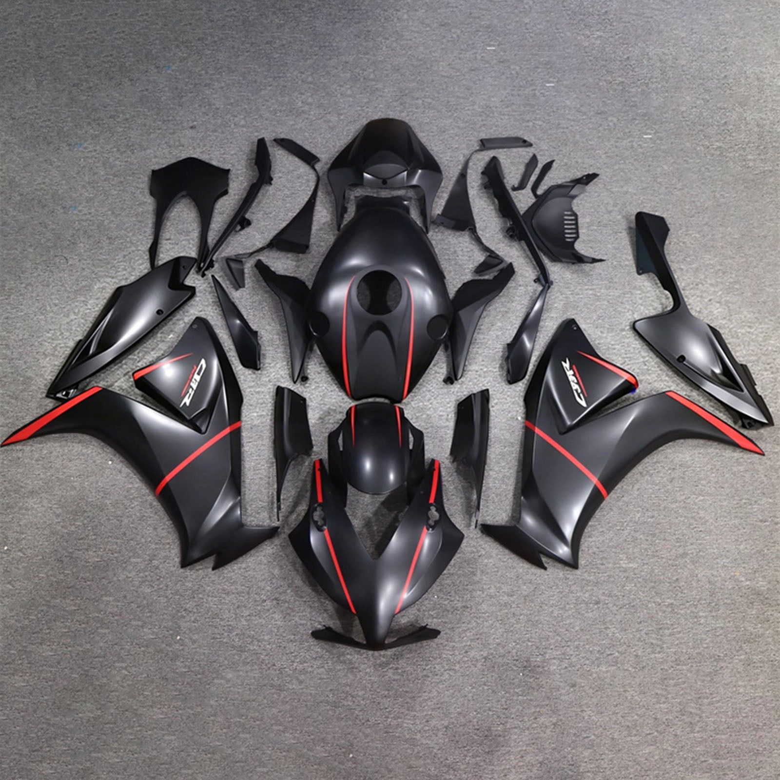 Amotopart 2012-2016 Honda CBR1000RR Black Fairing Kit