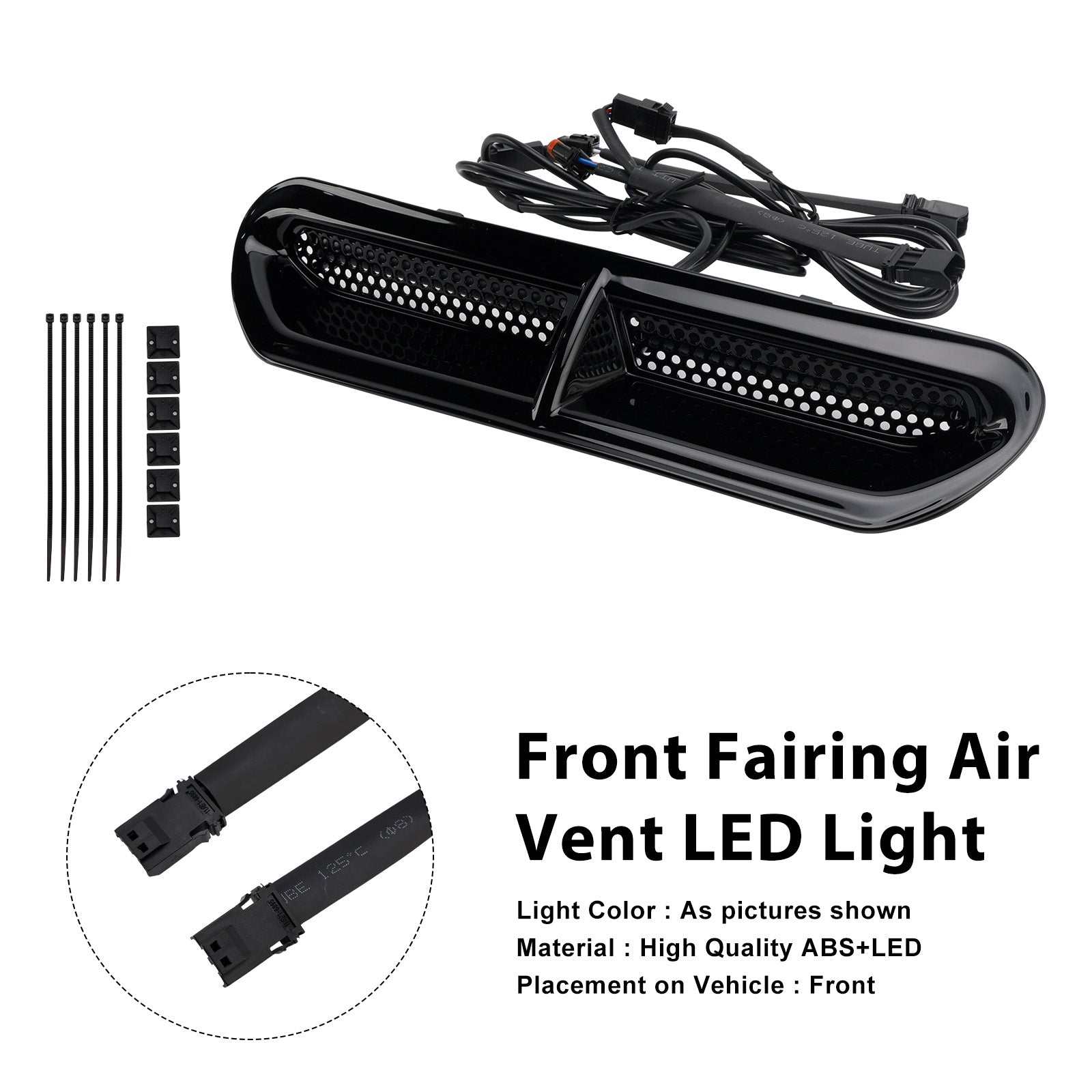 2014-2024 Touring Street Glide Front Fairing Air Vent LED Light