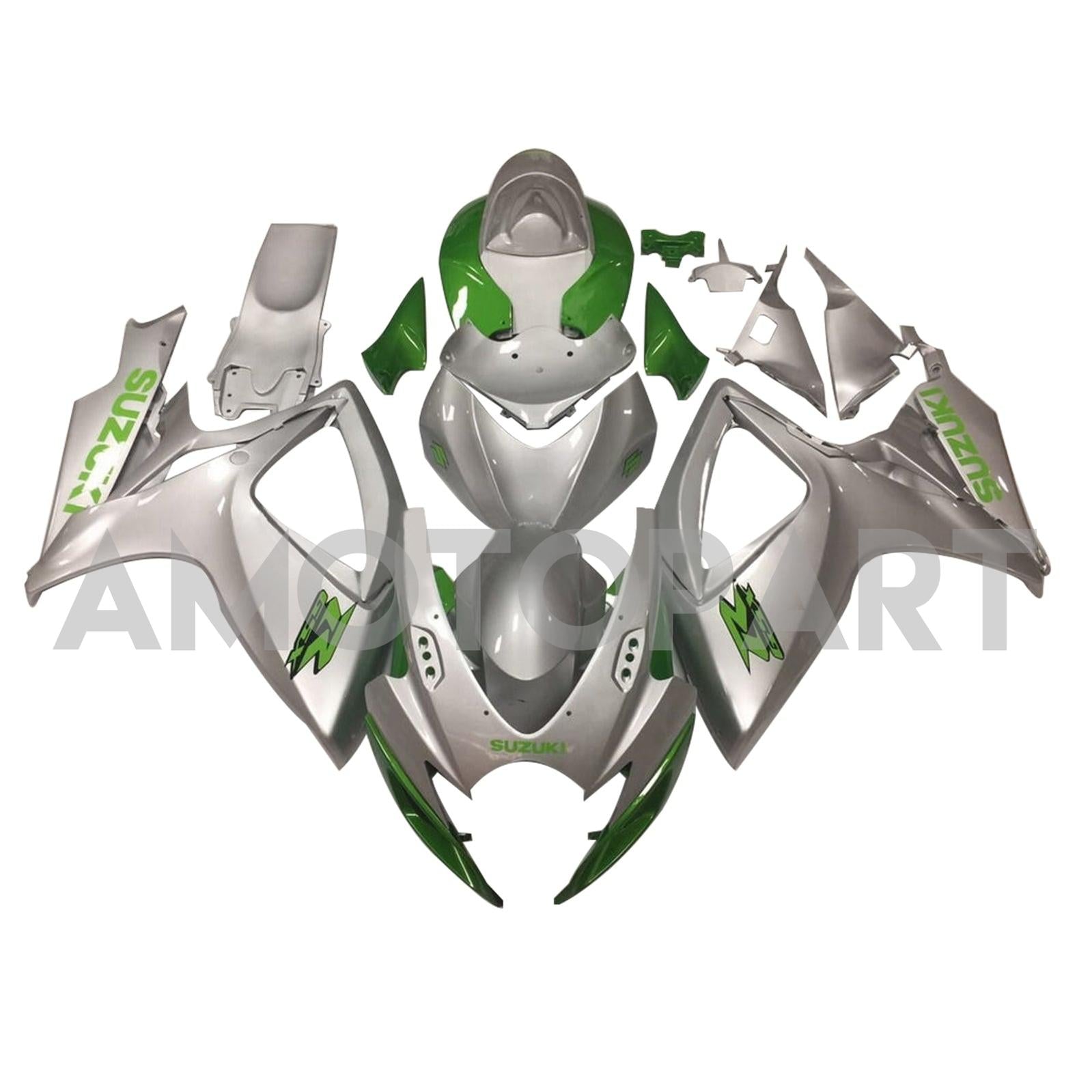 Amotopart 2006-2007 Suzuki GSXR600 750 Collection de kit de carénage