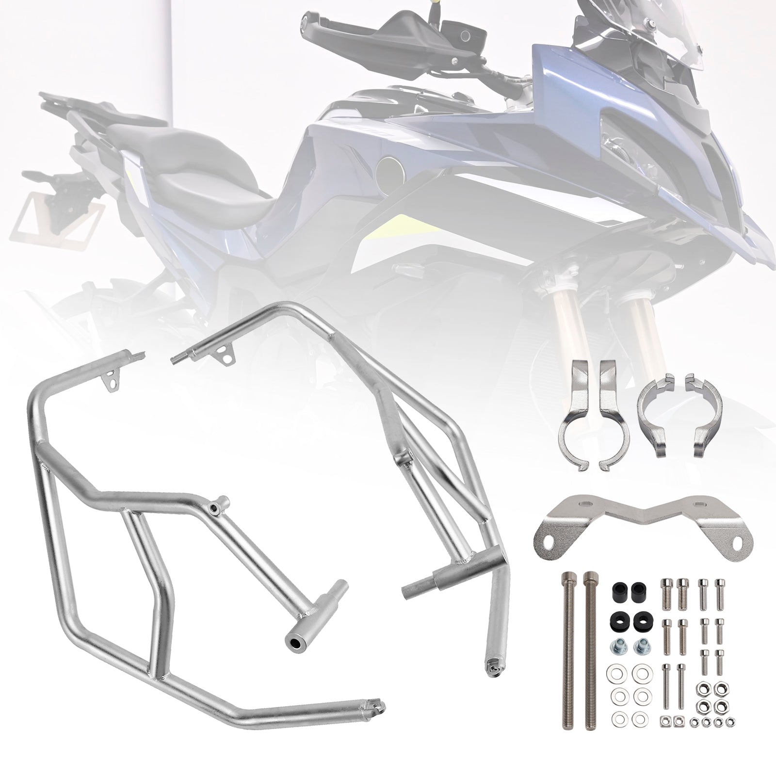 Bmw S1000Xr S 1000 Xr 24-25 Black Engine Protect Guard Frame Upper Crash Bar