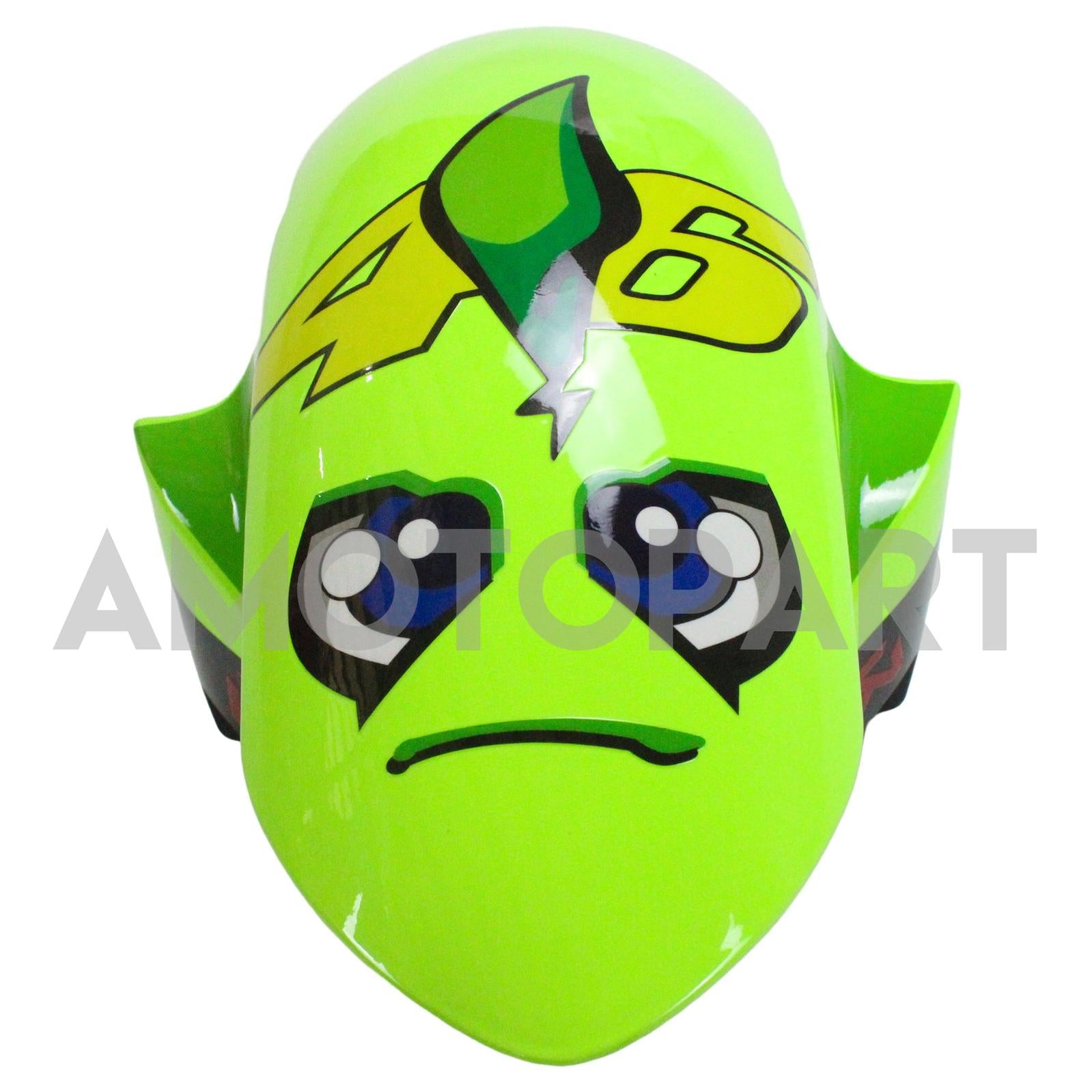 Amotopart 2008-2016 YZF 600 R6 Yamaha Blau&Green Monster Verkleidungskit