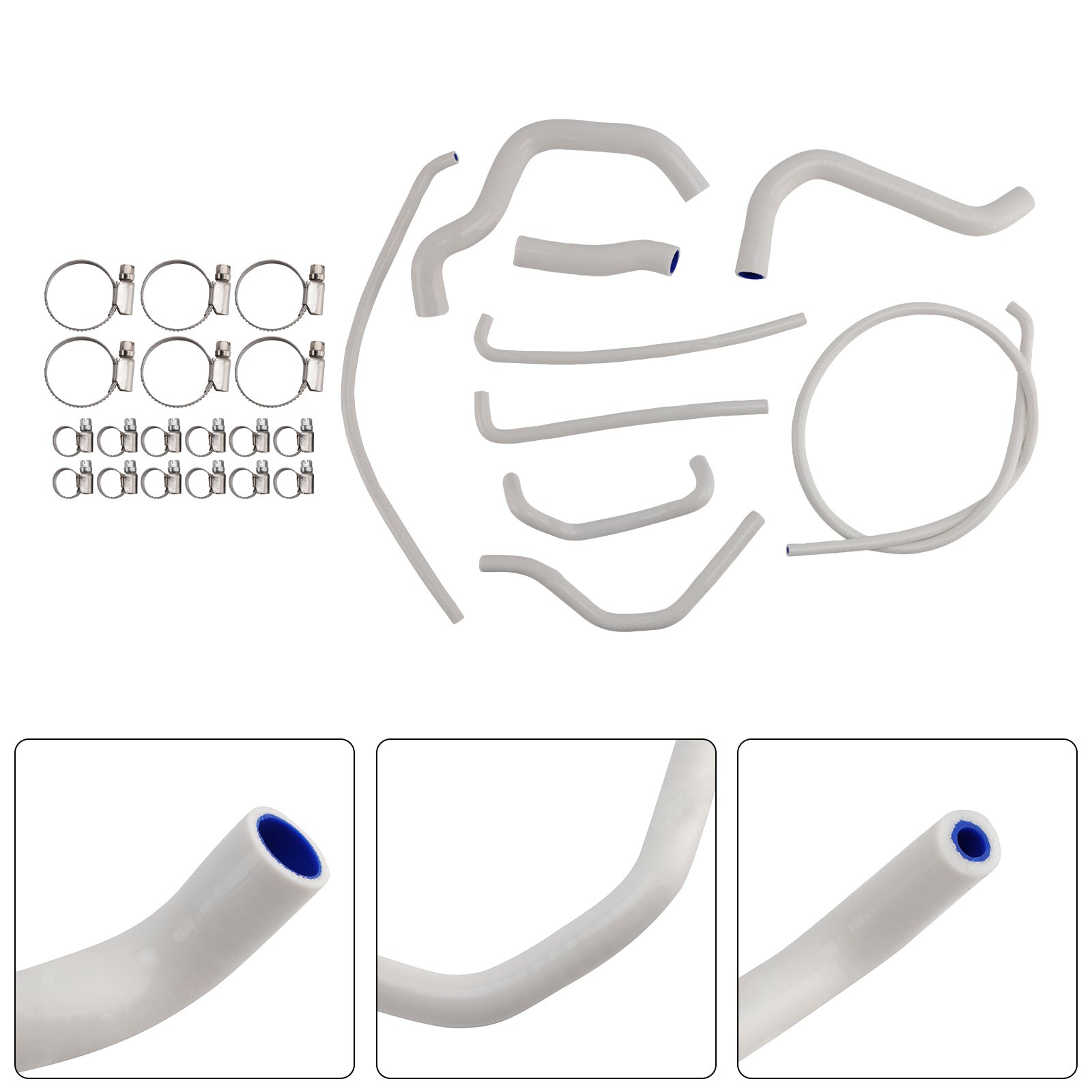 17-25 Suzuki GSX-S750 /Z 20 Silicone Radiator coolant Hose kit