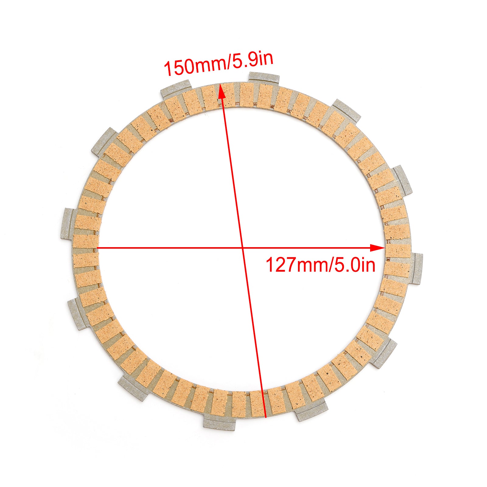 2003-2016 Suzuki AN650 Burgman 650 Clutch Friction Plate Kit 21441-24F00