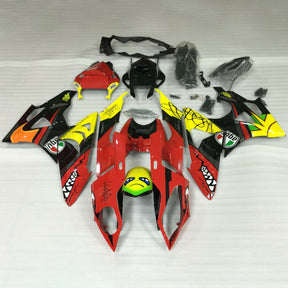 Amotopart 2009-2014 S1000RR BMW Yellow&Red Fairing Kit