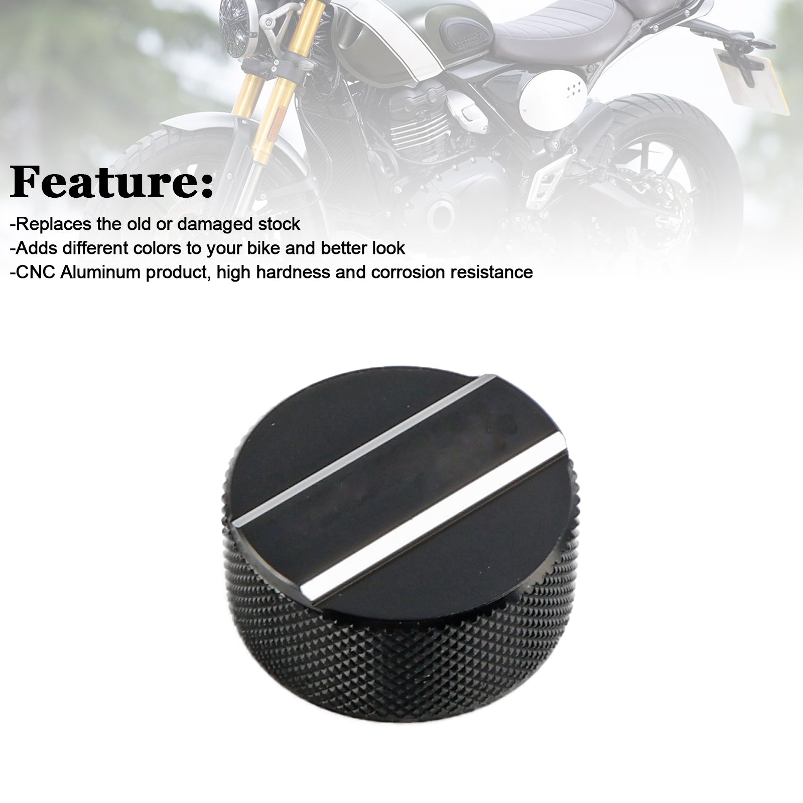 23-25 Scrambler 400X Radiator Cover coolant Cap Lid