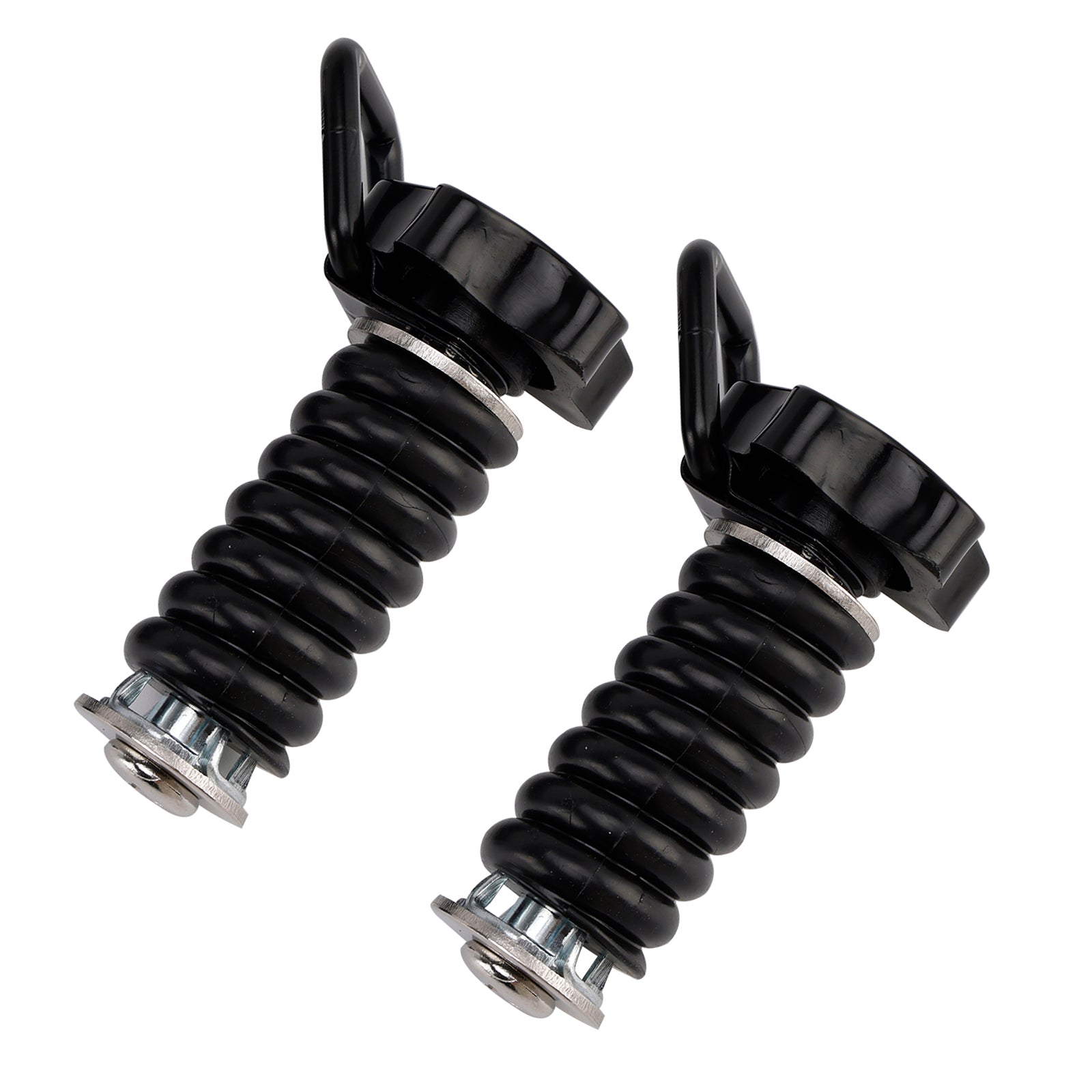 Polaris Rzr 570 800 900 1000 Pair Tie Down Anchor With D-Ring 1" Black
