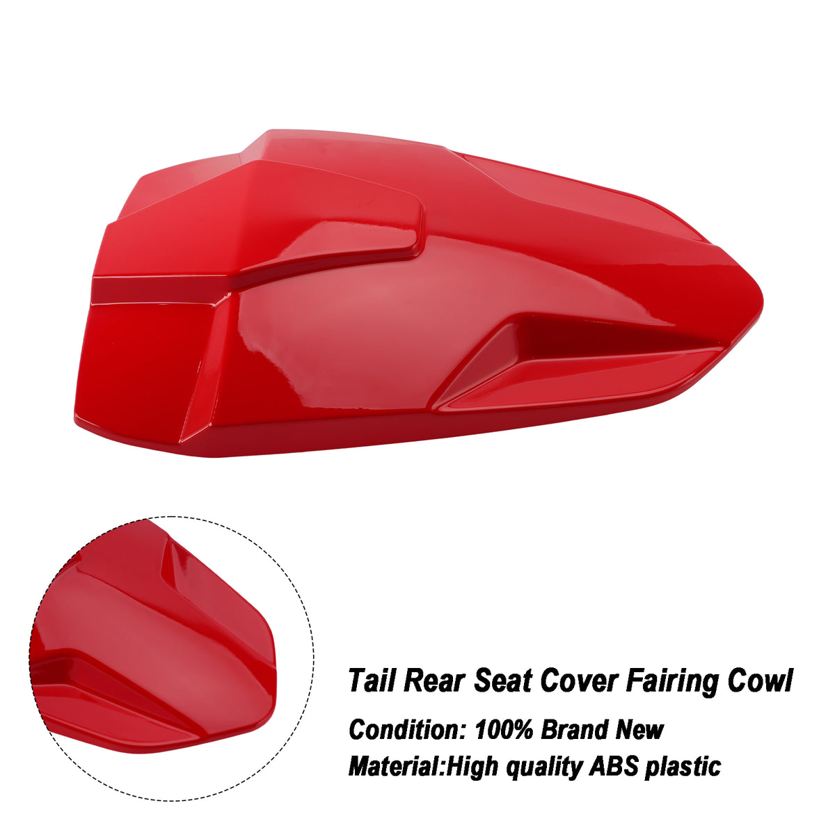 2023-2026 BMW S1000RR Rear Seat Cover Passenger Fairing Cowl