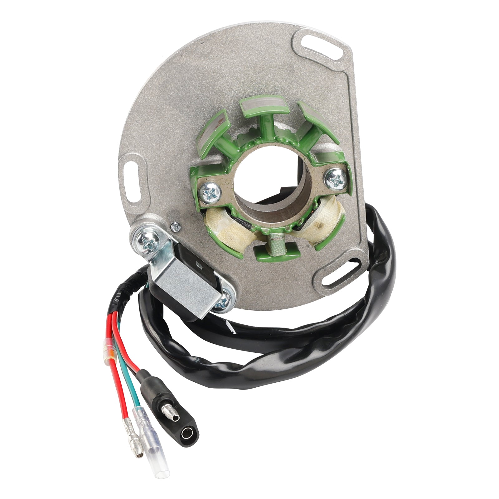 1998-1999 250 300 380 SX EXC MXC (2K-1)  4 Wire Ignition Stator Base Assy