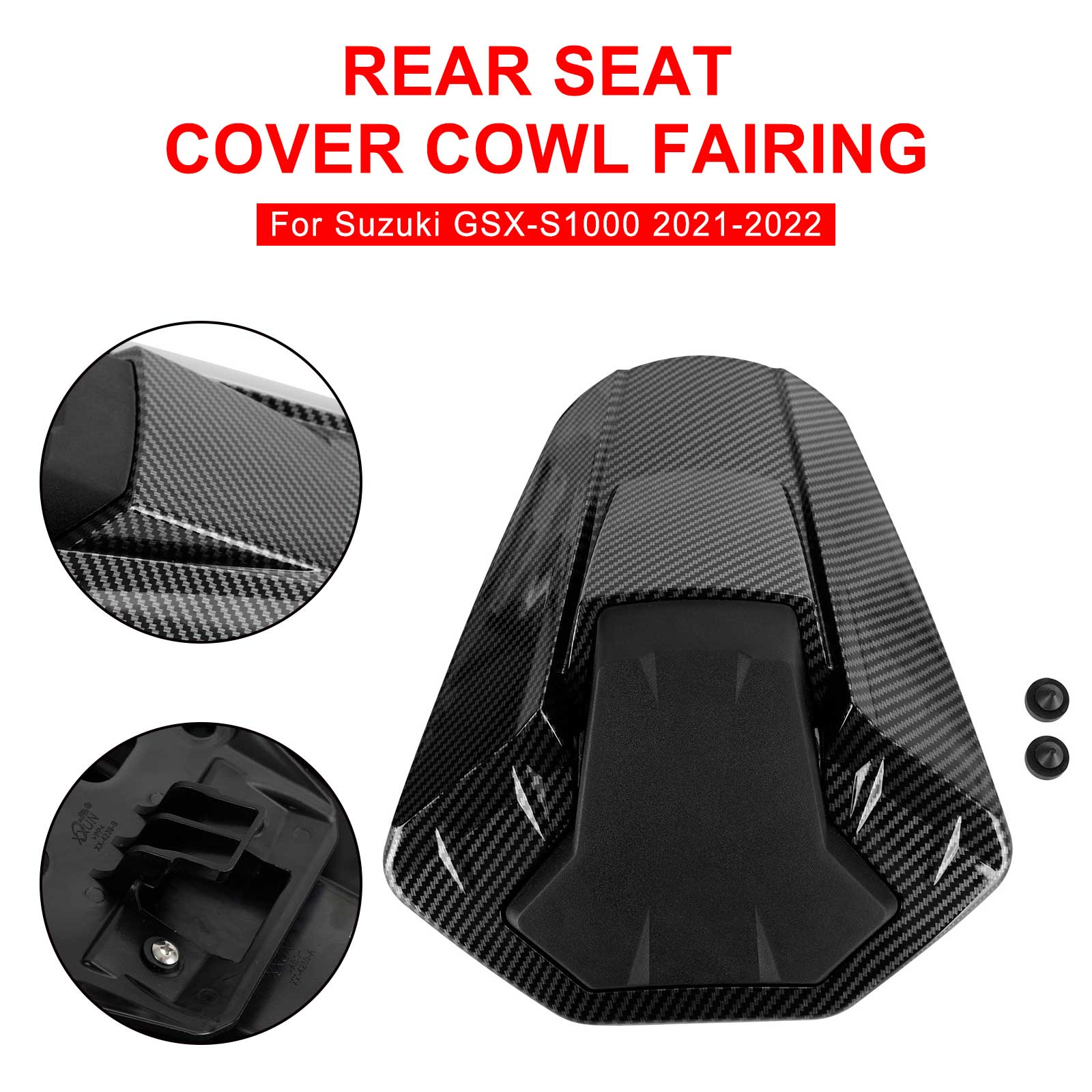 21-24 Suzuki GSX-S1000 Rear Seat Cover Cowl Fairing