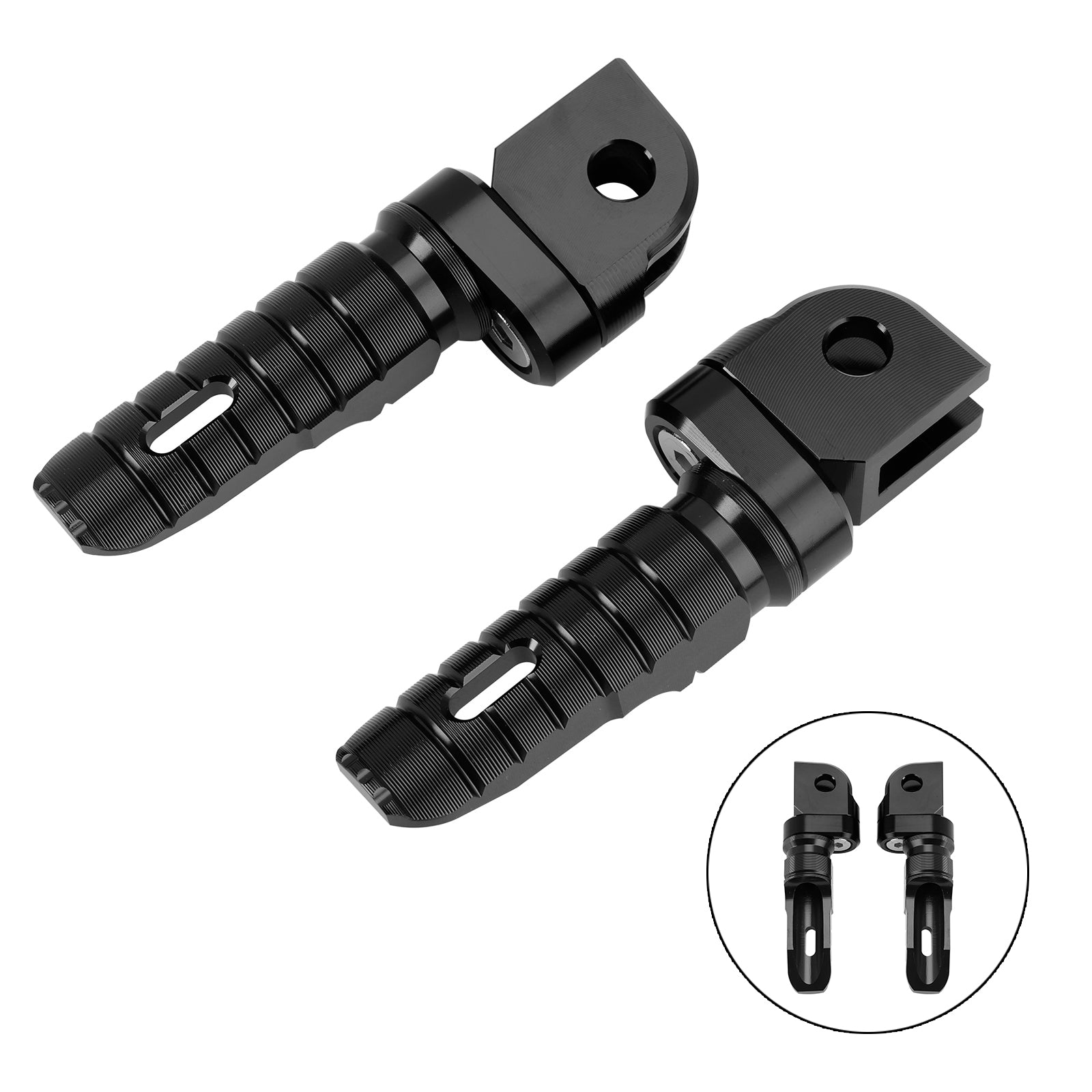 KAWASAKI ZX-4R ZX-4RR 24-25 NINJA 400 18-24 Front Footrests Foot Pegs