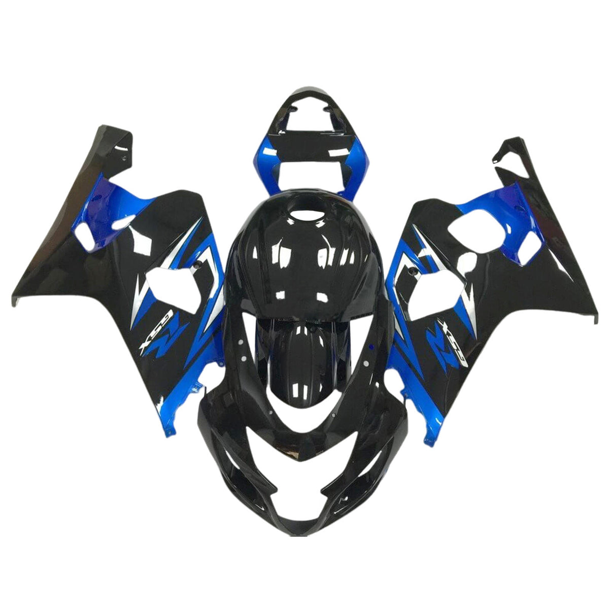 Amotopart 2004-2005 K4 GSXR 600/750 Suzuki Blue&Black Style6 Fairing Kit