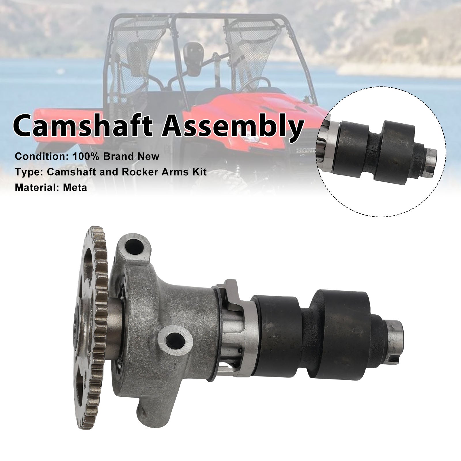 Ensemble d'arbre à cames Honda Big Red 700 MUV700 2009-2013 14100-HL1-A00
