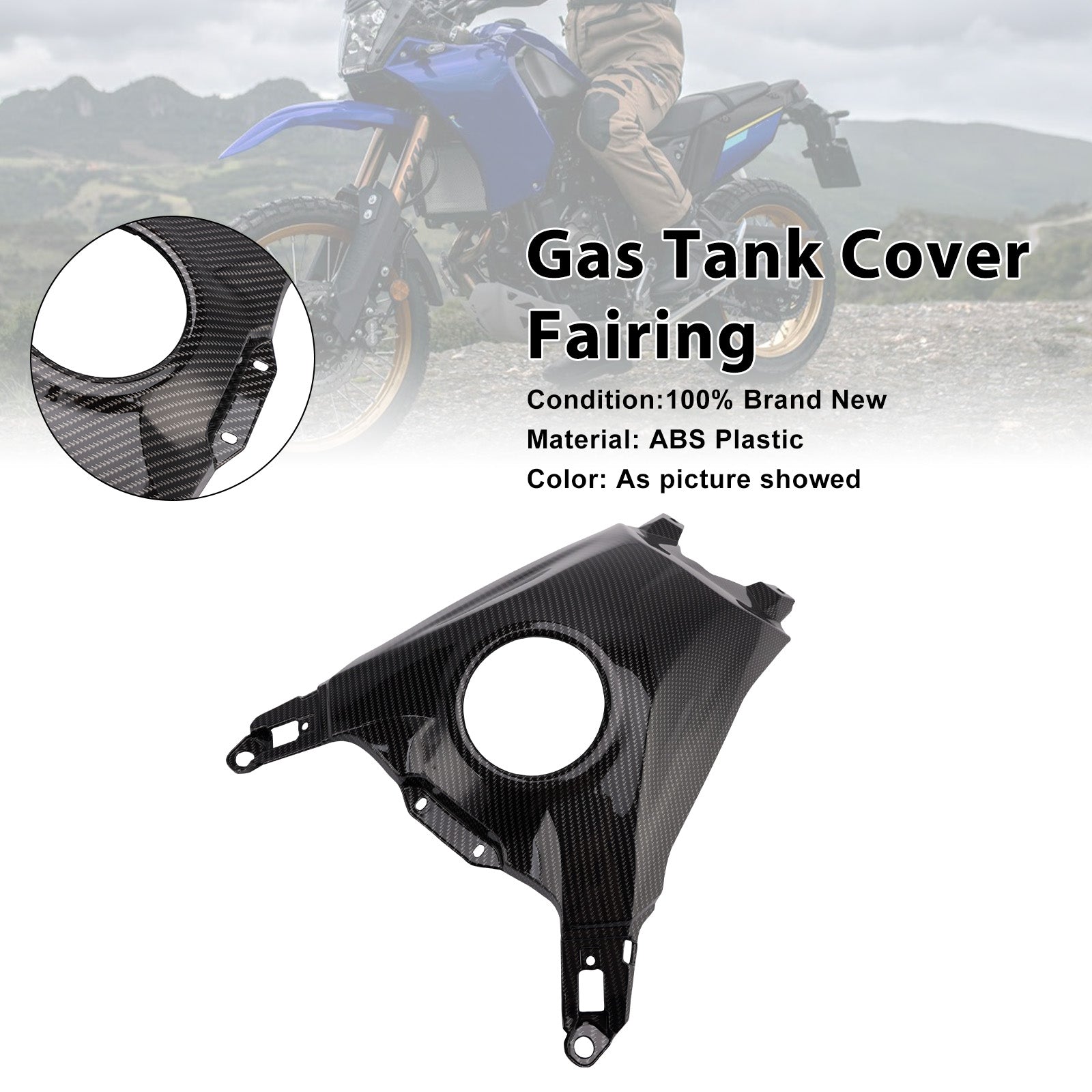 2025-2026 Yamaha Tenere 700 Gas Tank Cover Fairing Protector