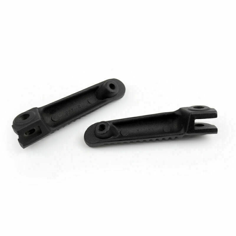 98-12 Yamaha R1 99-14 Yamaha R6 03-08  Yamaha 6S Front Footrests Foot Peg Black