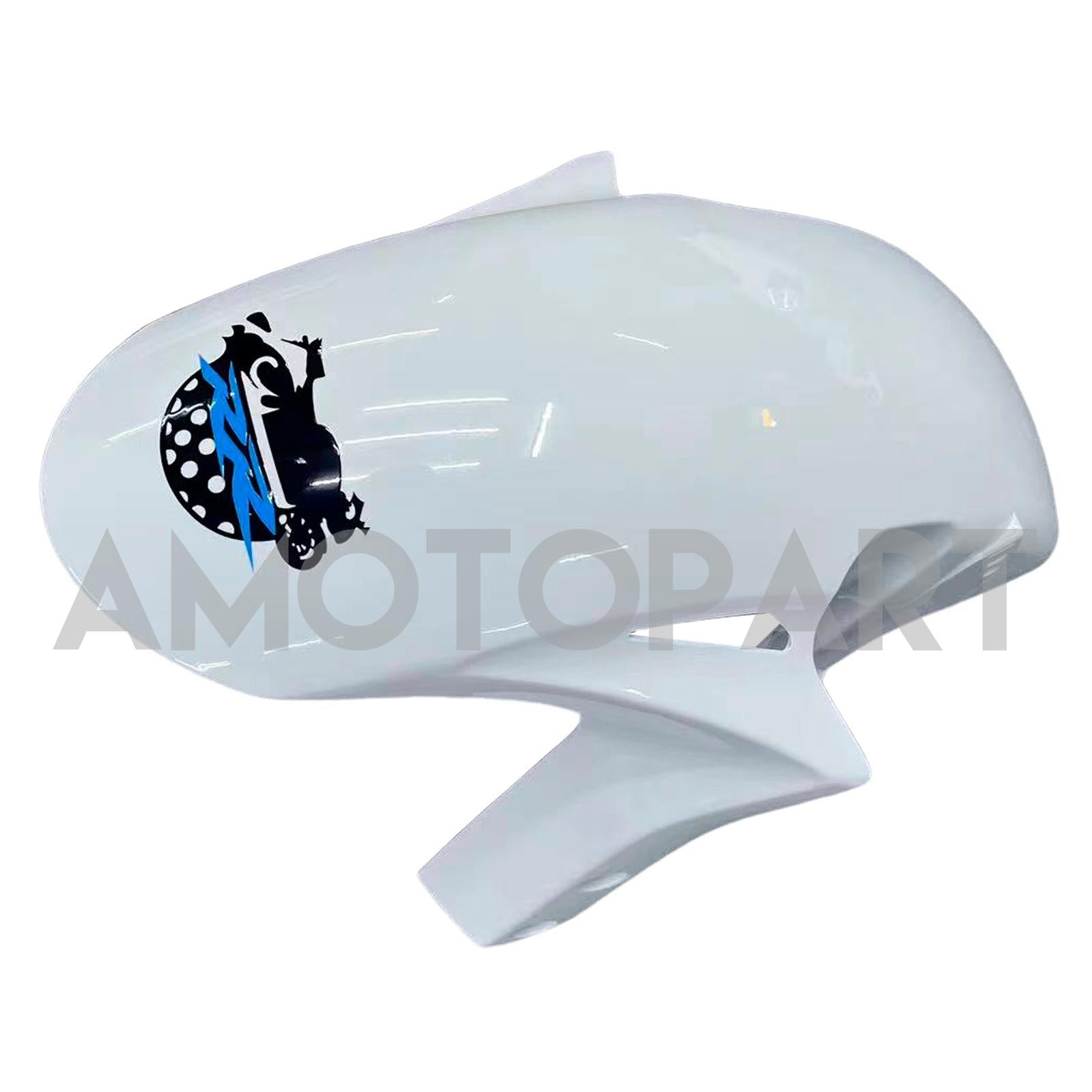 Amotopart 2006-2007 Honda CBR1000RR White Black Fairing Kit