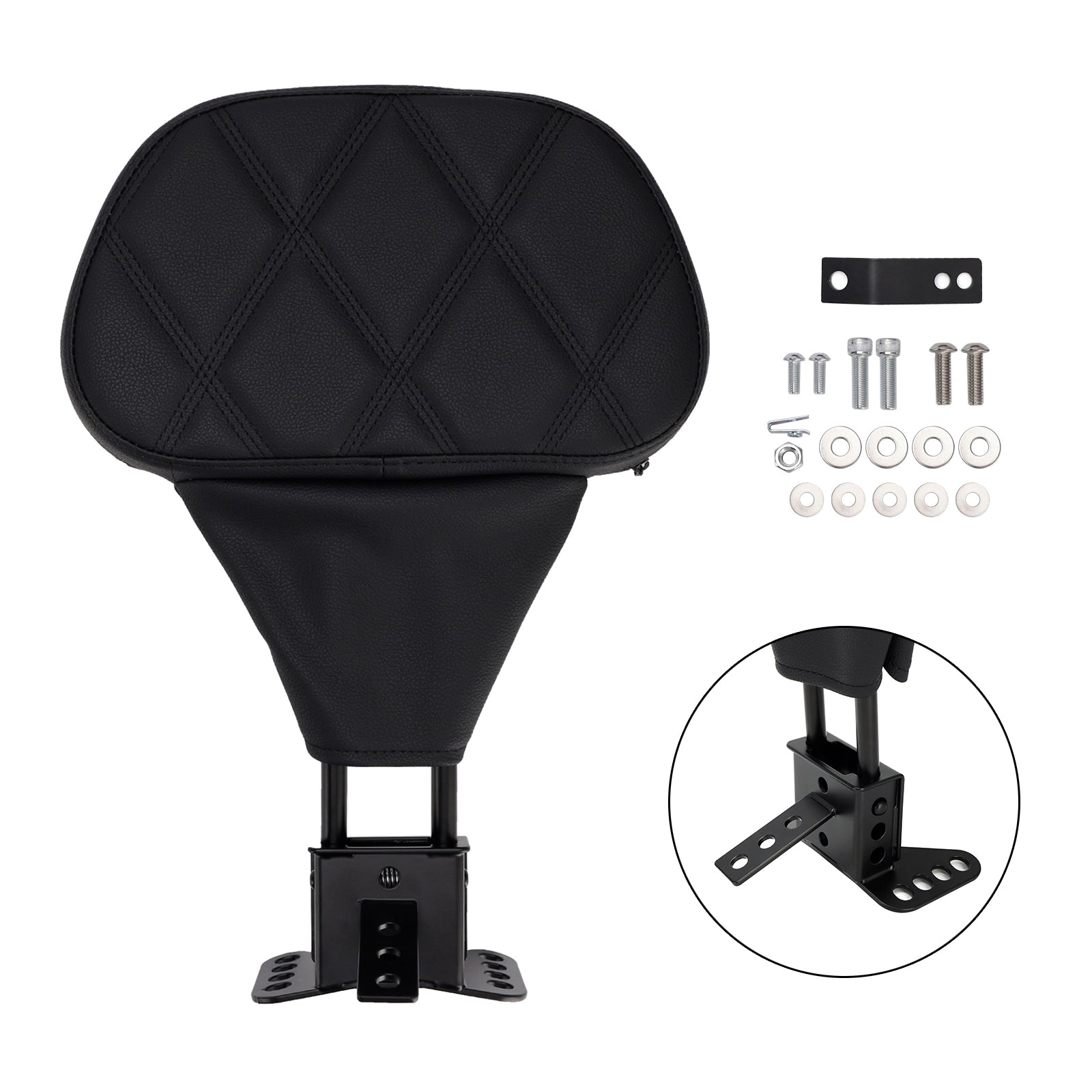 Street Electra Road Glide Road King Tri Glide 88-08 Driver Backrest pad