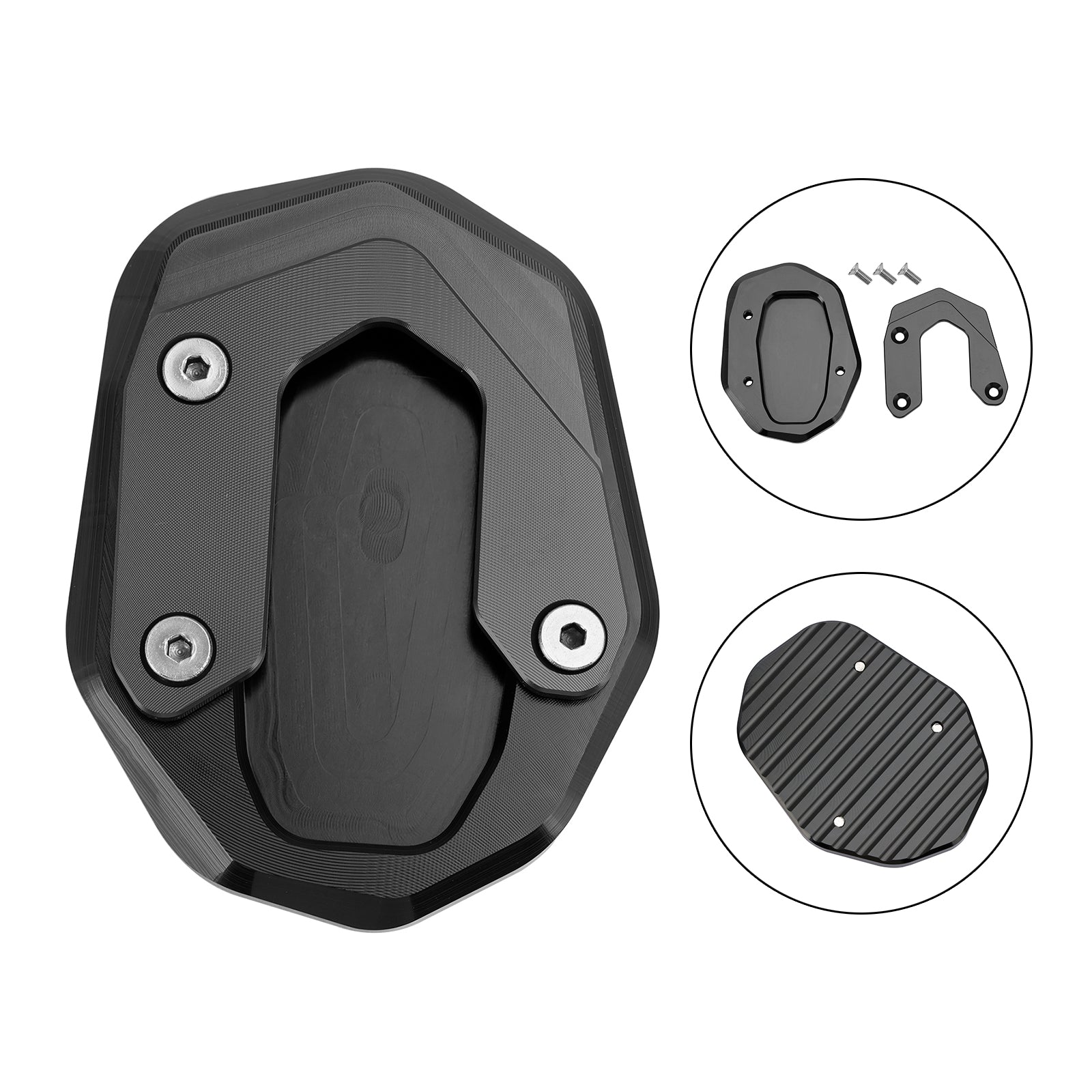 15-20 Ducati Scrambler 400/800/1100 Kickstand Enlarge Plate Pad