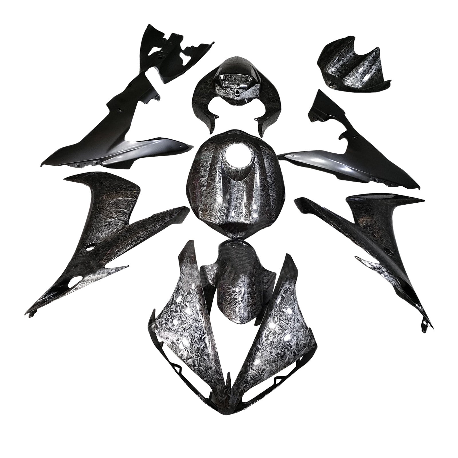 Amotopart 2004-2006 Yamaha YZF-R1 Forged Carbon Fiber Fairing Kit