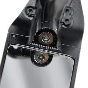 19-23 Specchietti retrovisori con alette CNC ALU per Yamaha YZF R3 / YZF R25