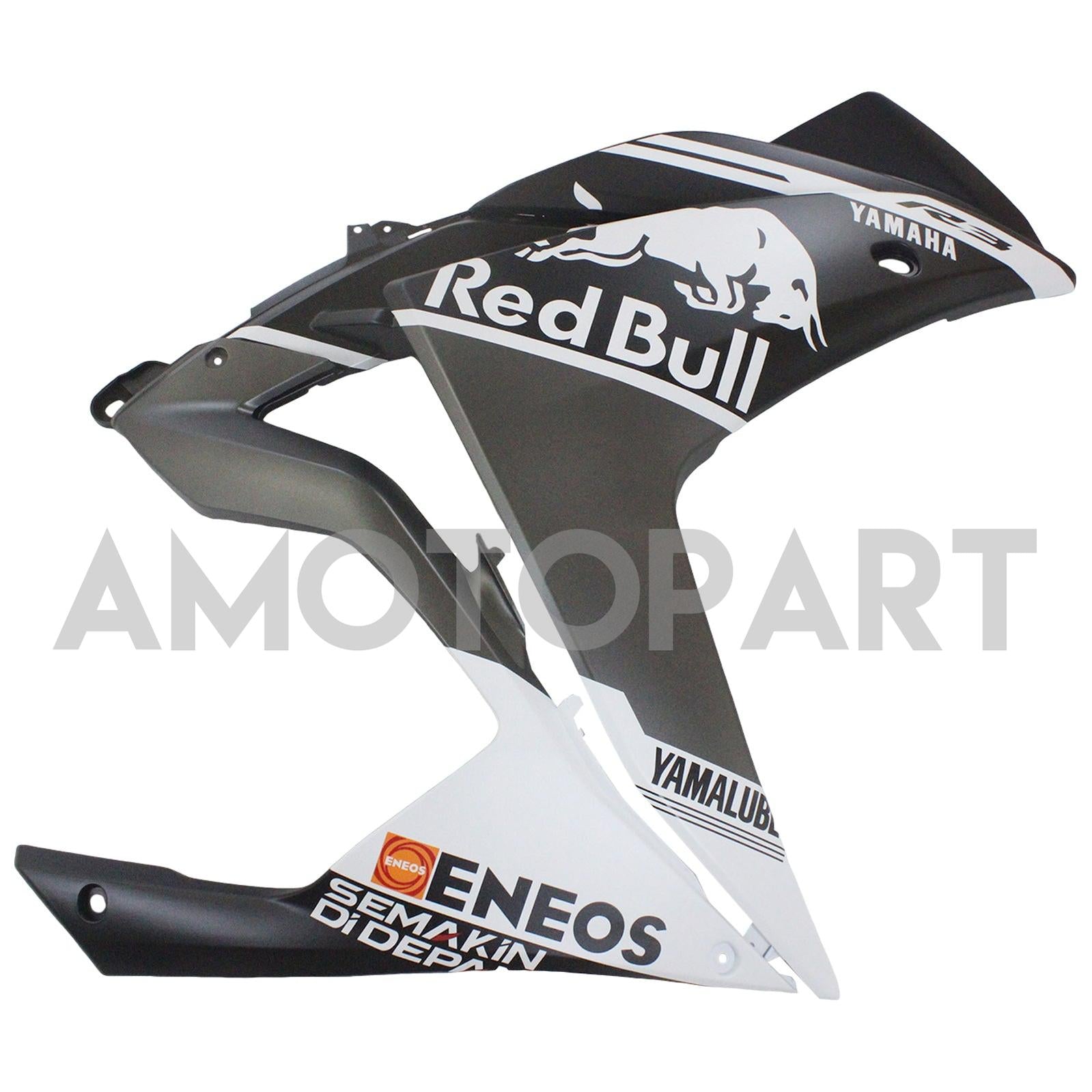 Amotopart Yamaha 2014-2018 YZF-R3 2015-2017 R25 Black Fairing Kit