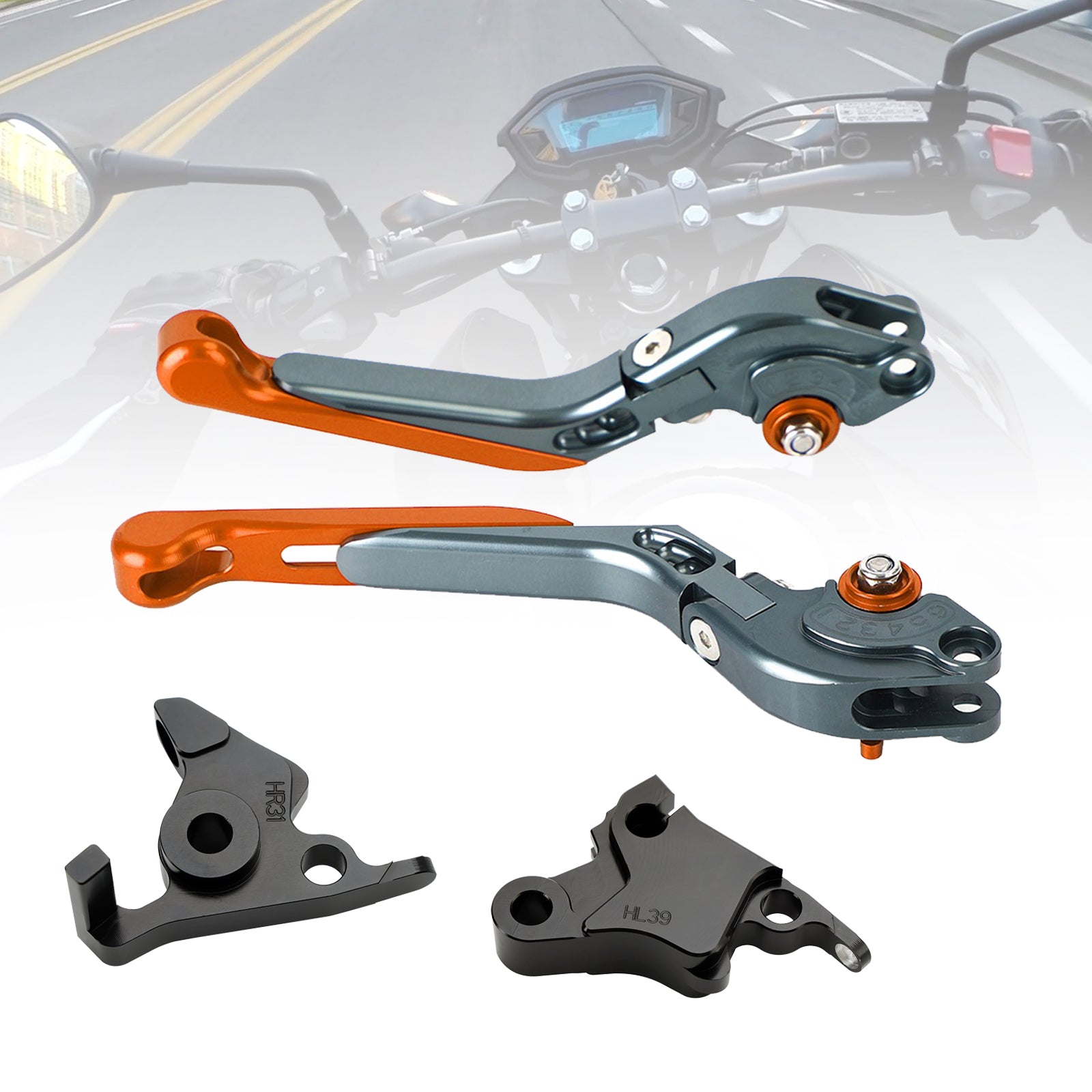 23-24 CFMOTO 450SS 450SR 21-23 450NK Adjustable Clutch Brake Lever