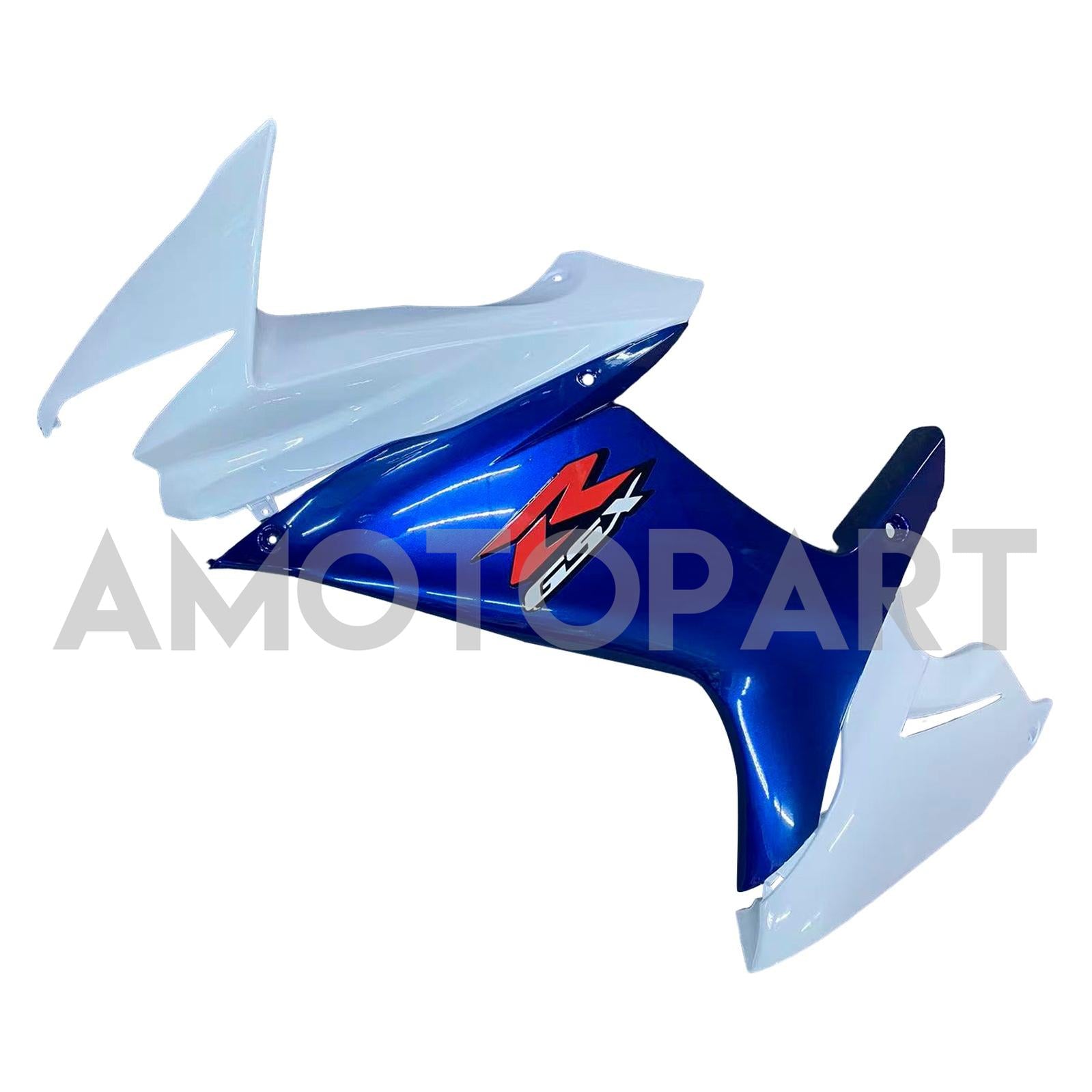 Amotopart 2011-2025 Suzuki GSXR 600/750 White Blue Fairing Kit