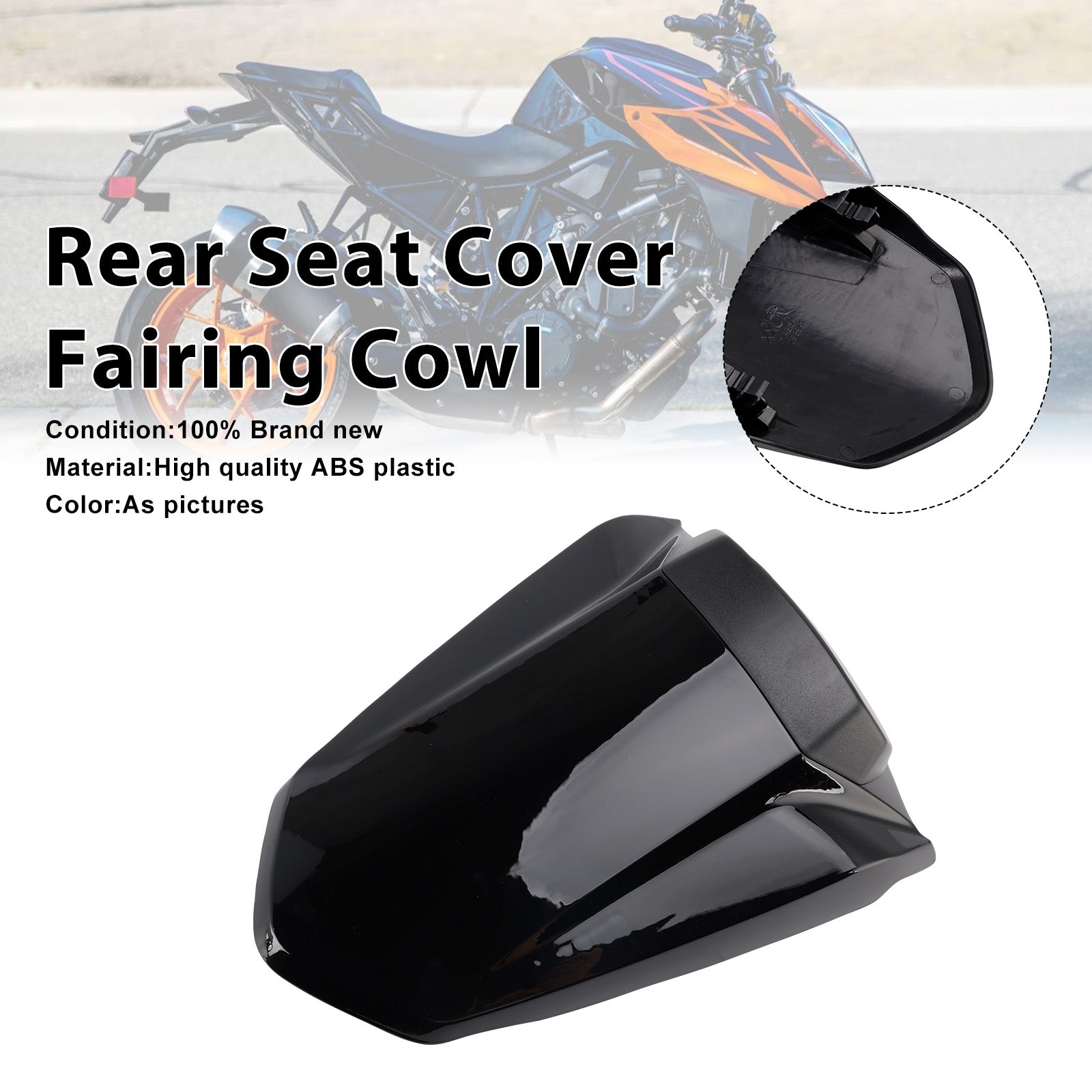 2014-2019 1290 Super Duke R Rear Pillion Seat Cover Fairing Cowl