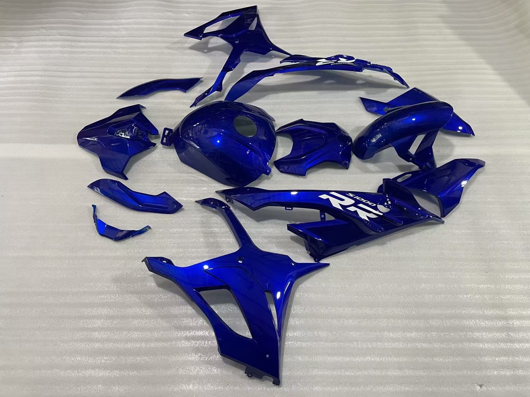 Amotopart 2023-2024 S1000RR BMW Red & Blue Style1 Fairing Kit