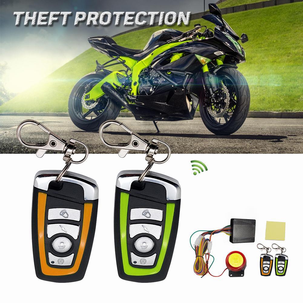 Start Motor Remote Security Alarm Control Engine Scooter A3 Anti-theft System GB