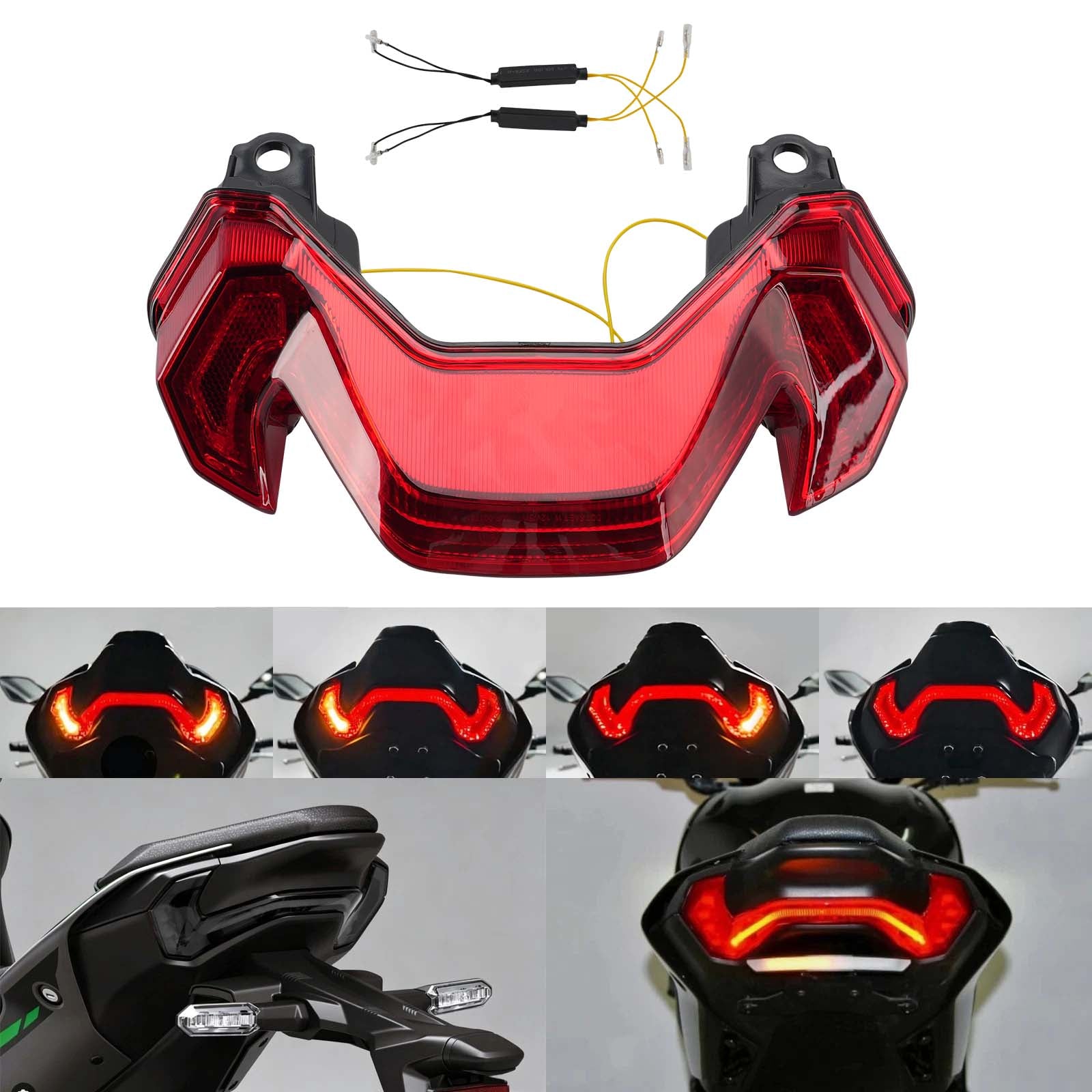 2025-2026 KAWASAKI Z900 Z900SE LED koncové světlo směrovky integrované