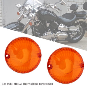 Turn Signal Light Lens Cover For Yamaha V Star 650 1100 Vmax 1200/1700