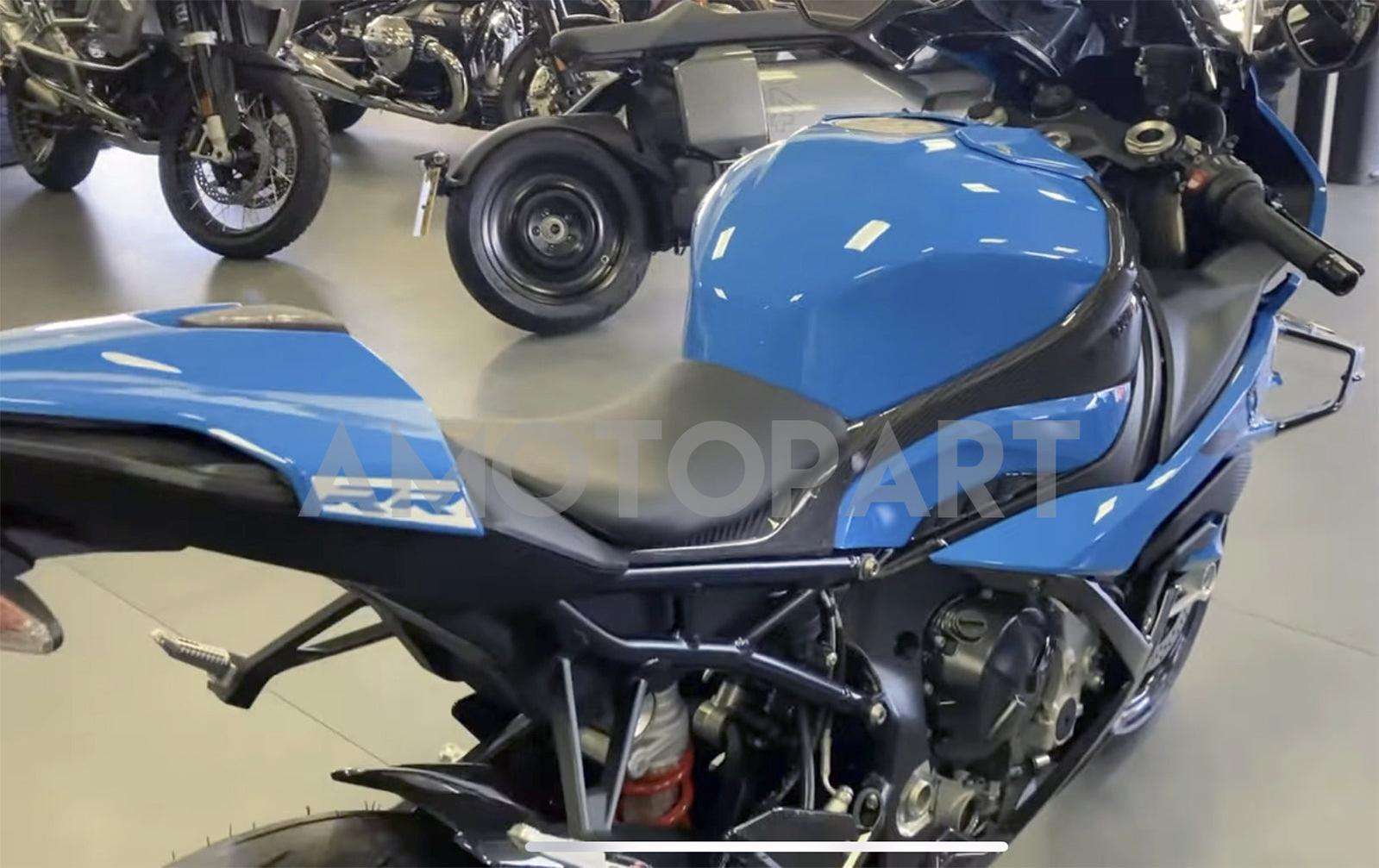 Amotopart 2023-2024 BMW S1000RR Blue Black Fairing Kit